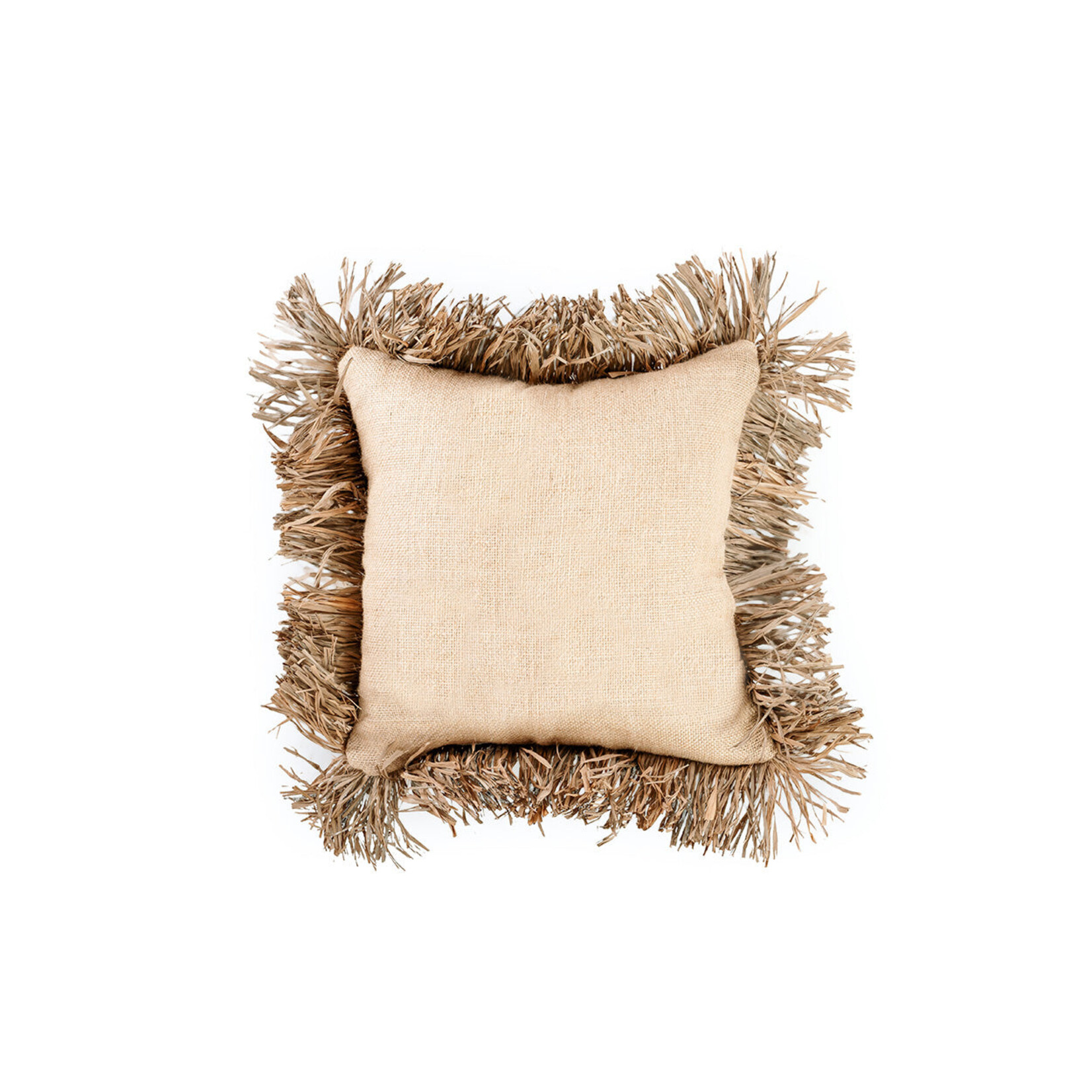 Bazar Bizar Antwerp The Jute Bonita Cushion Cover - Natural - 40x40