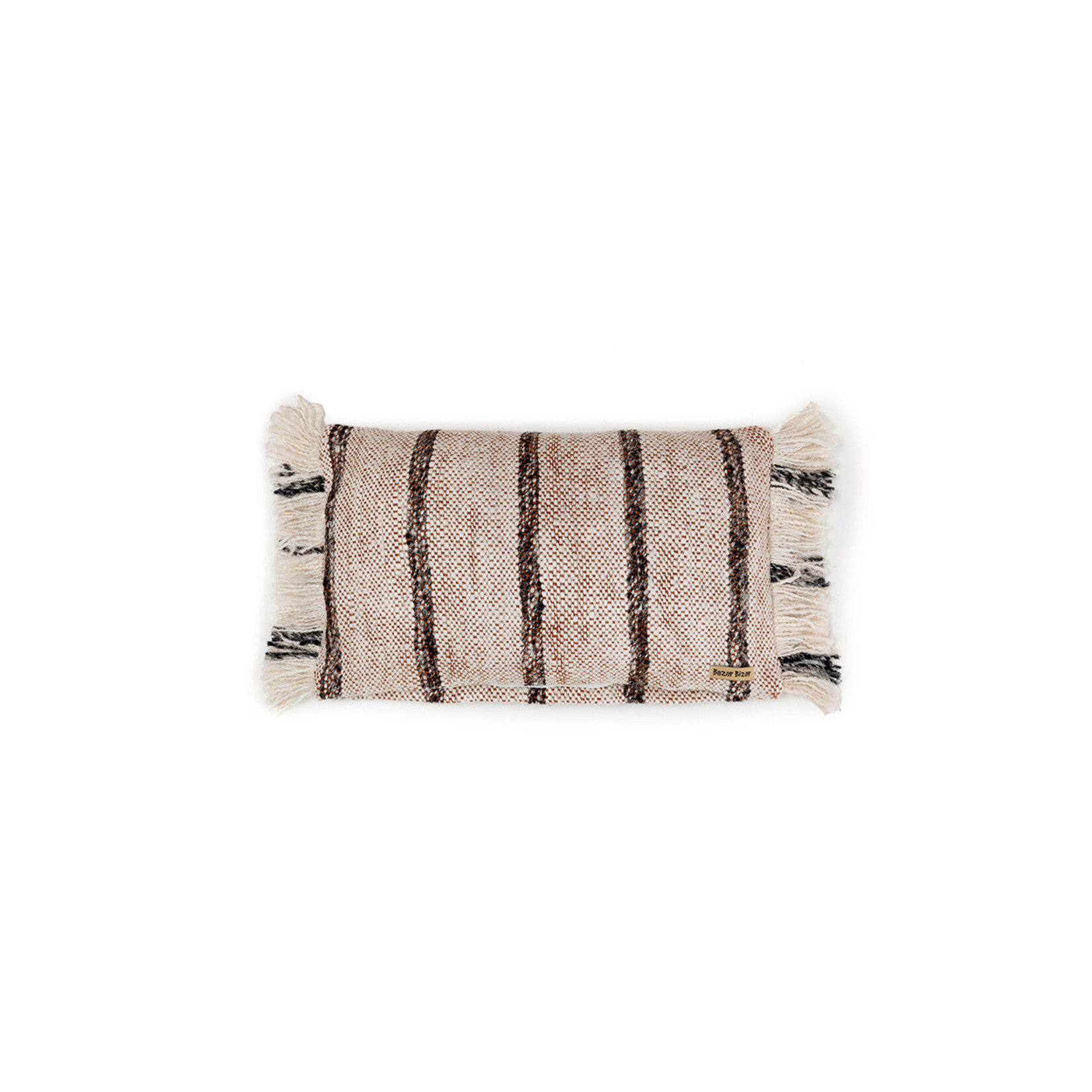 Bazar Bizar Antwerp The Oh My Gee Cushion Cover - Bohemian White - 30x50