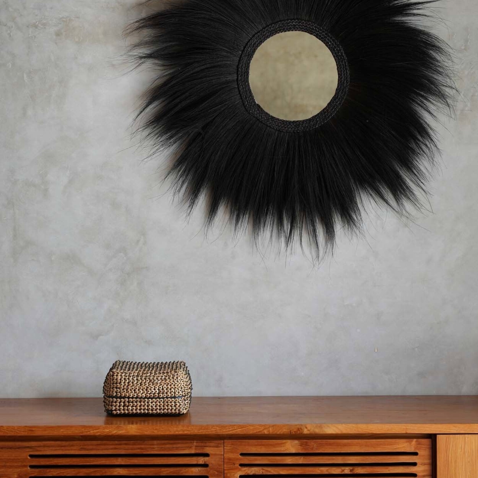 Bazar Bizar Antwerp The Coconut Shell Basket - Natural - L