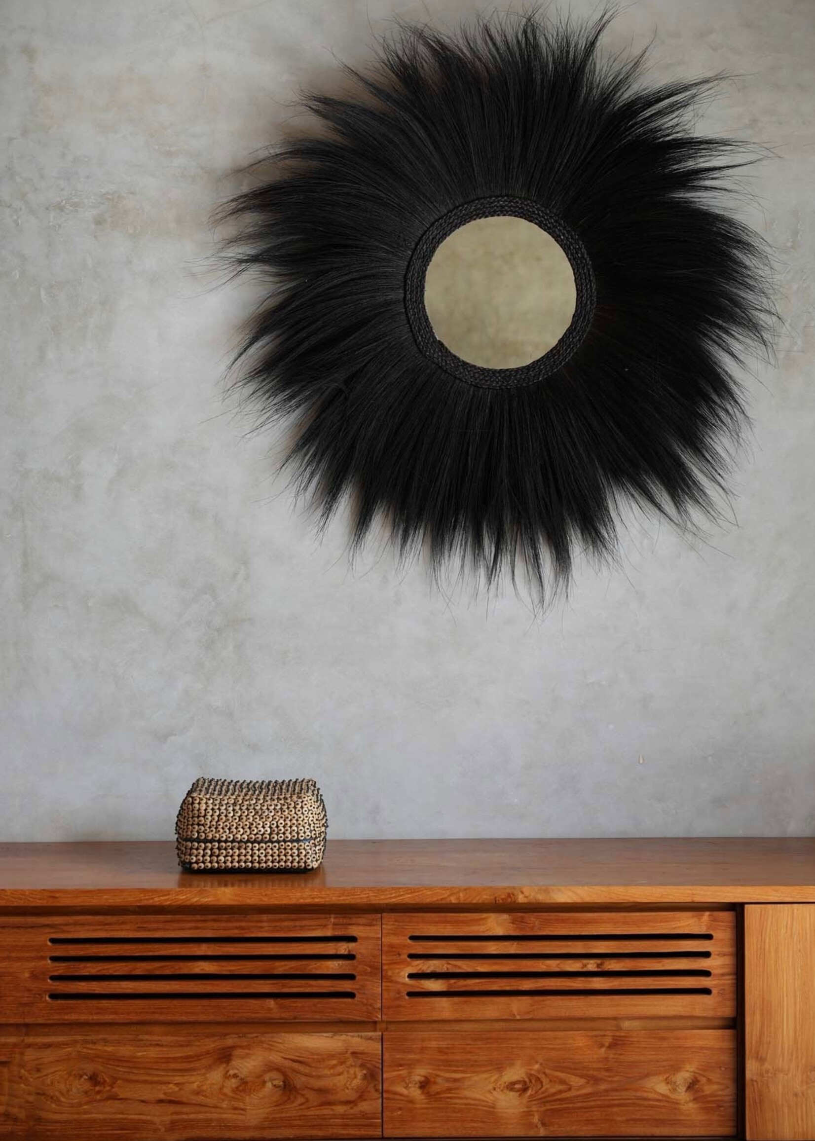 Bazar Bizar Antwerp The Coconut Shell Basket - Natural - L