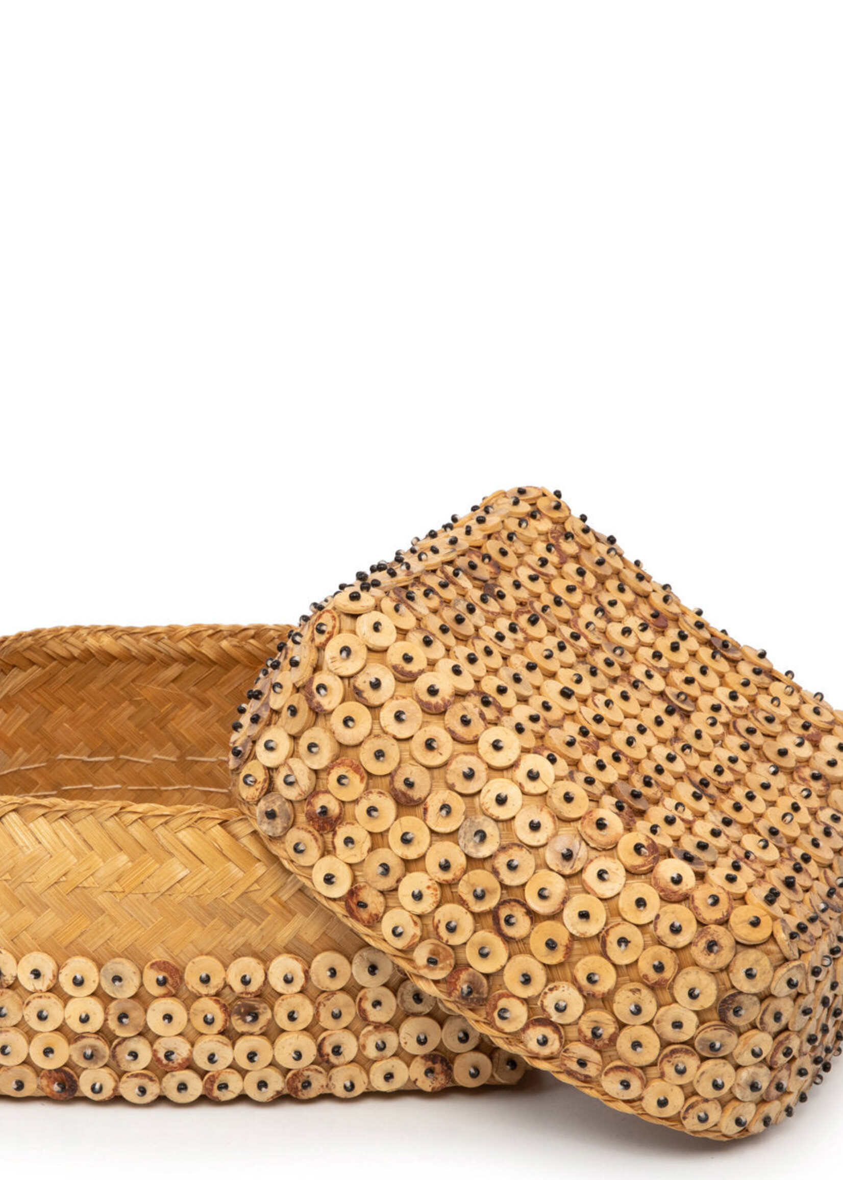 Bazar Bizar Antwerp The Coconut Shell Basket - Natural - L
