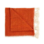 Bazar Bizar Antwerp The Stitch Bed Throw - Terracotta