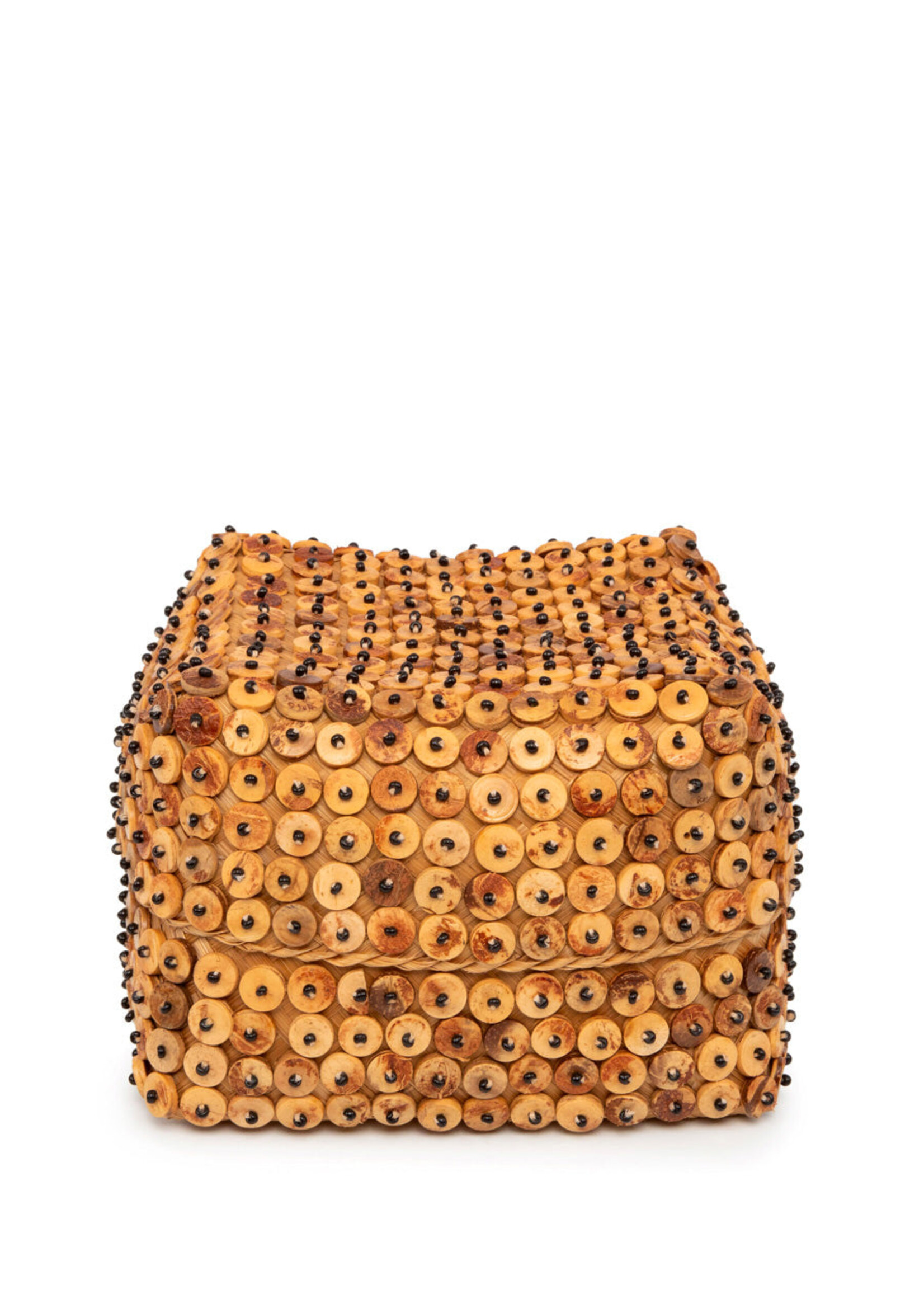 Bazar Bizar Antwerp The Coconut Shell Basket - Natural - M