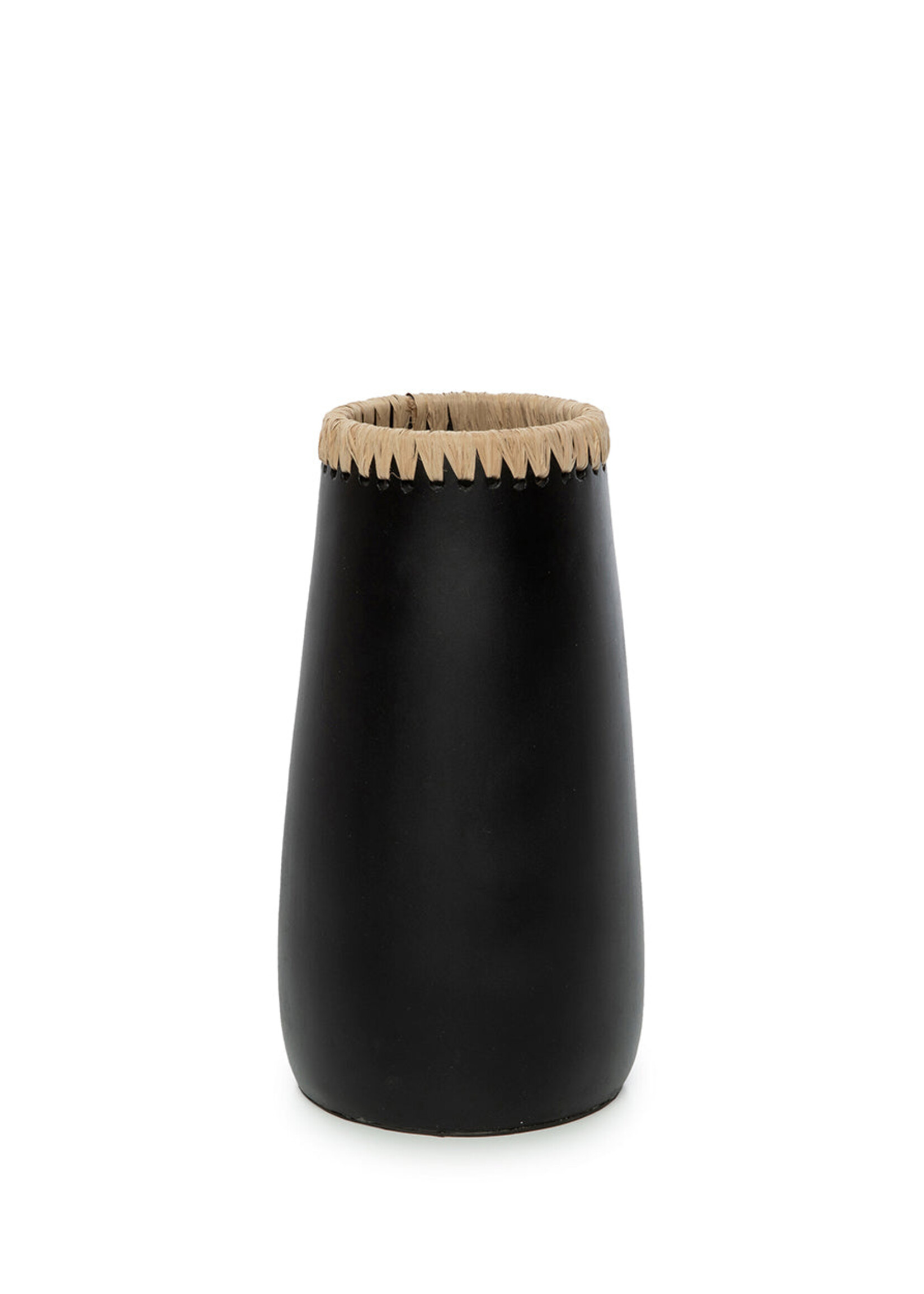 Bazar Bizar Antwerp The Sneaky Vase - Black Natural - M
