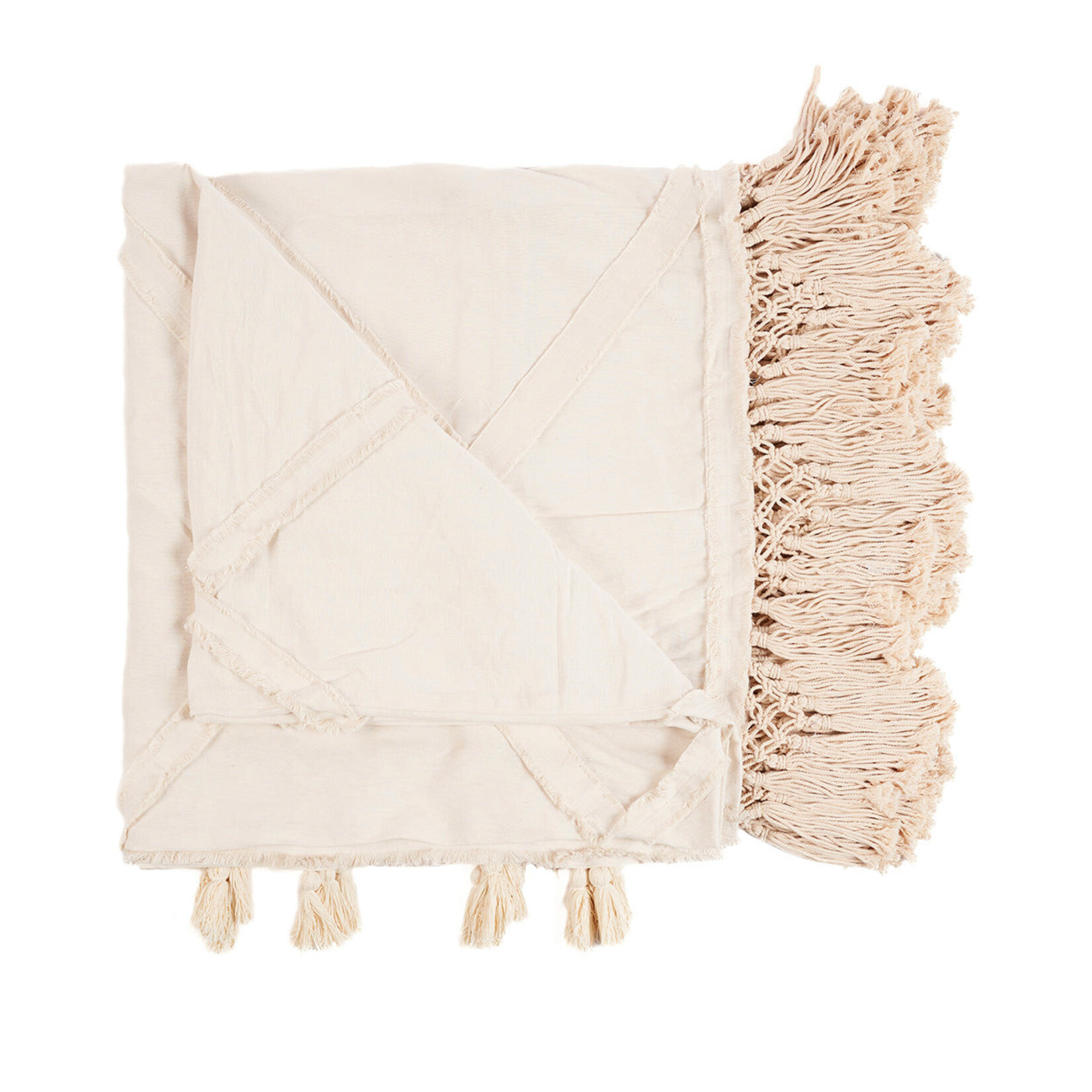 Bazar Bizar Antwerp The Berber Bed Throw - Natural