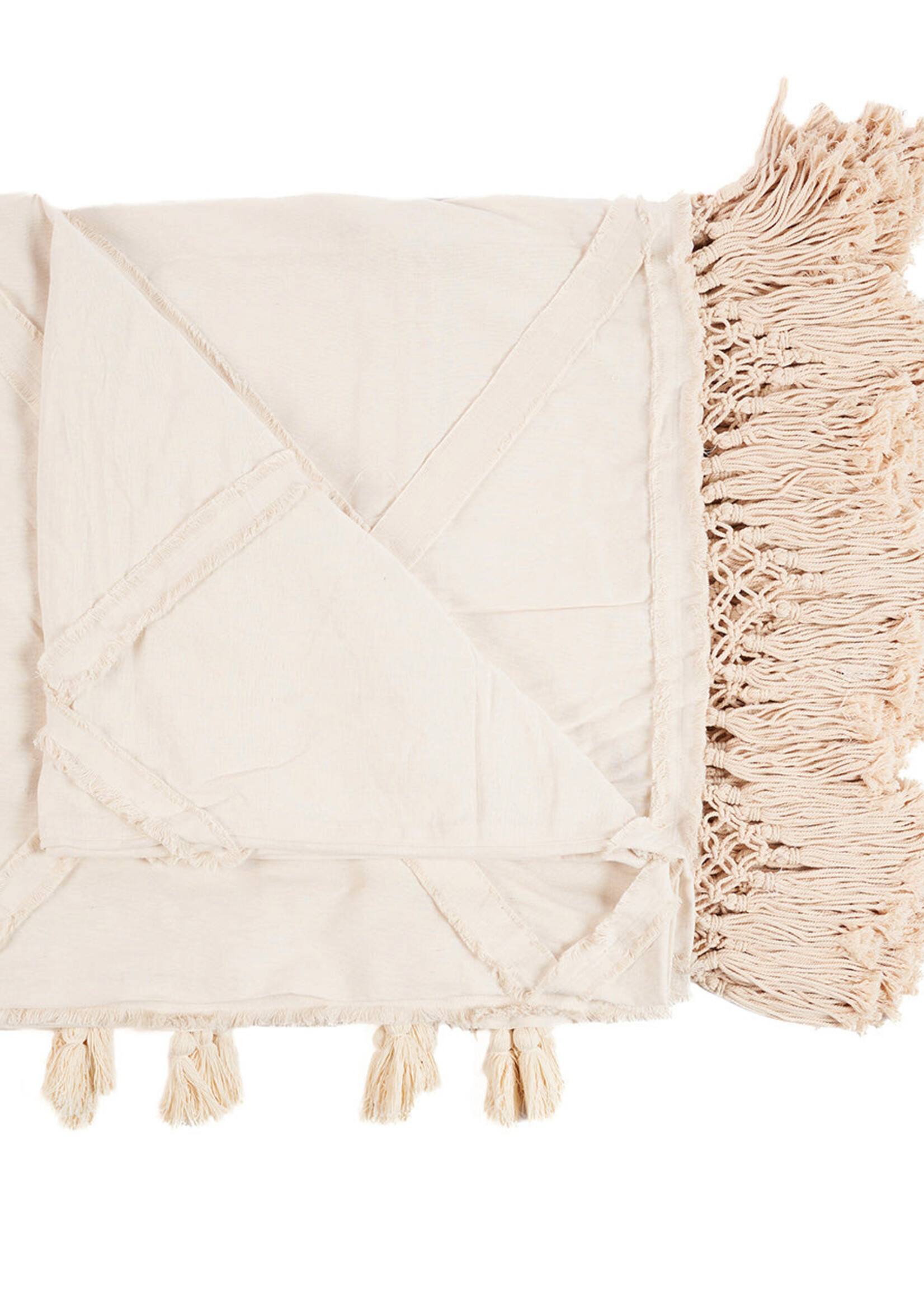Bazar Bizar Antwerp The Berber Bed Throw - Natural