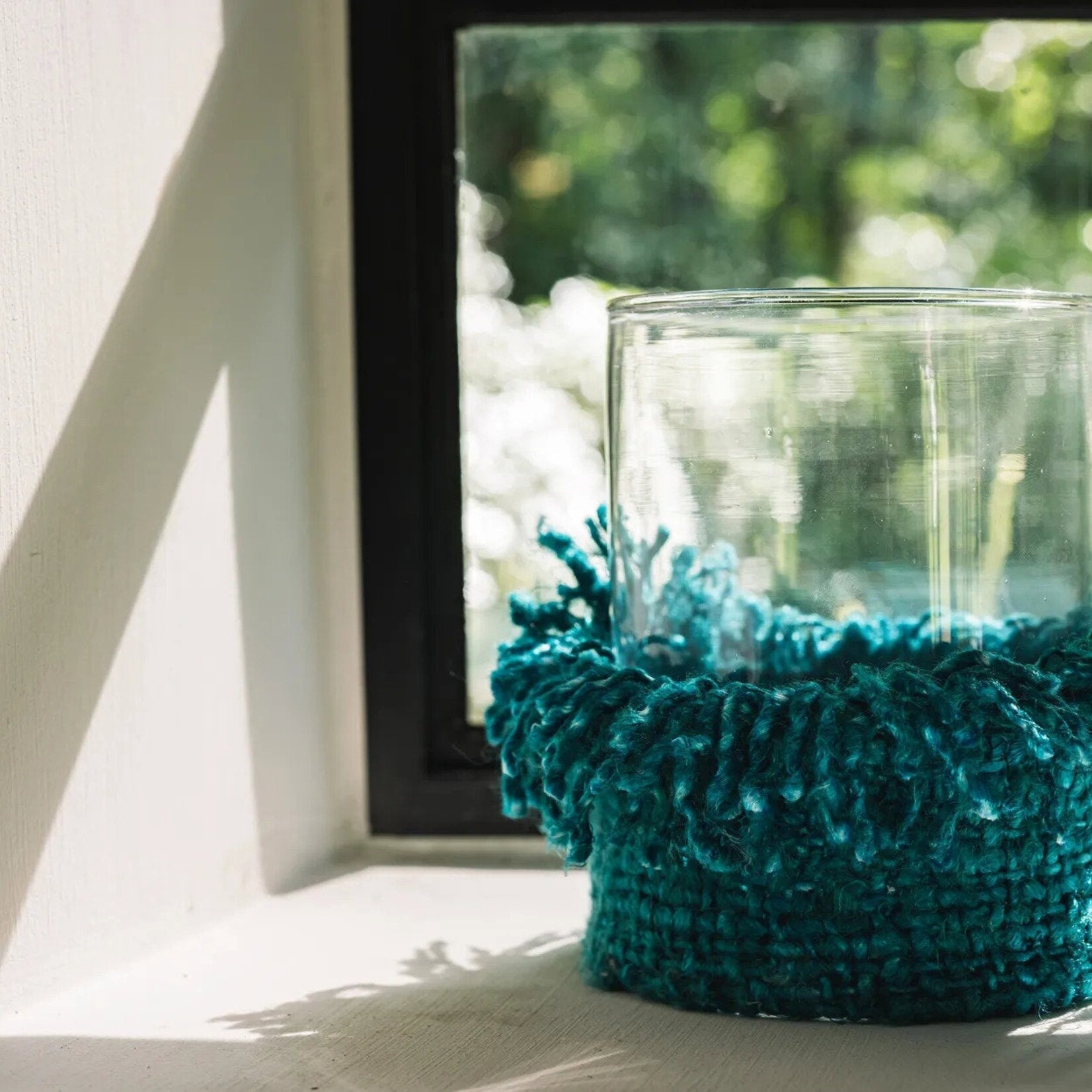 Bazar Bizar Antwerp The Oh My Gee Candle Holder - Aqua - XL