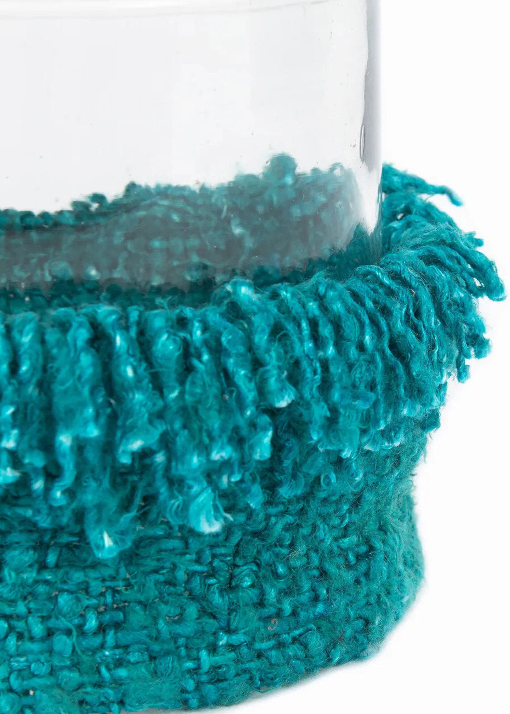 Bazar Bizar Antwerp The Oh My Gee Candle Holder - Aqua - XL