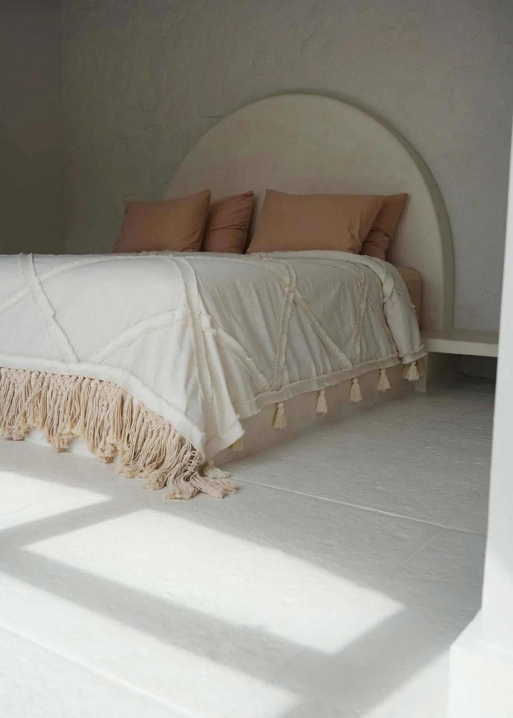Bazar Bizar Antwerp The Berber Bed Throw - Natural