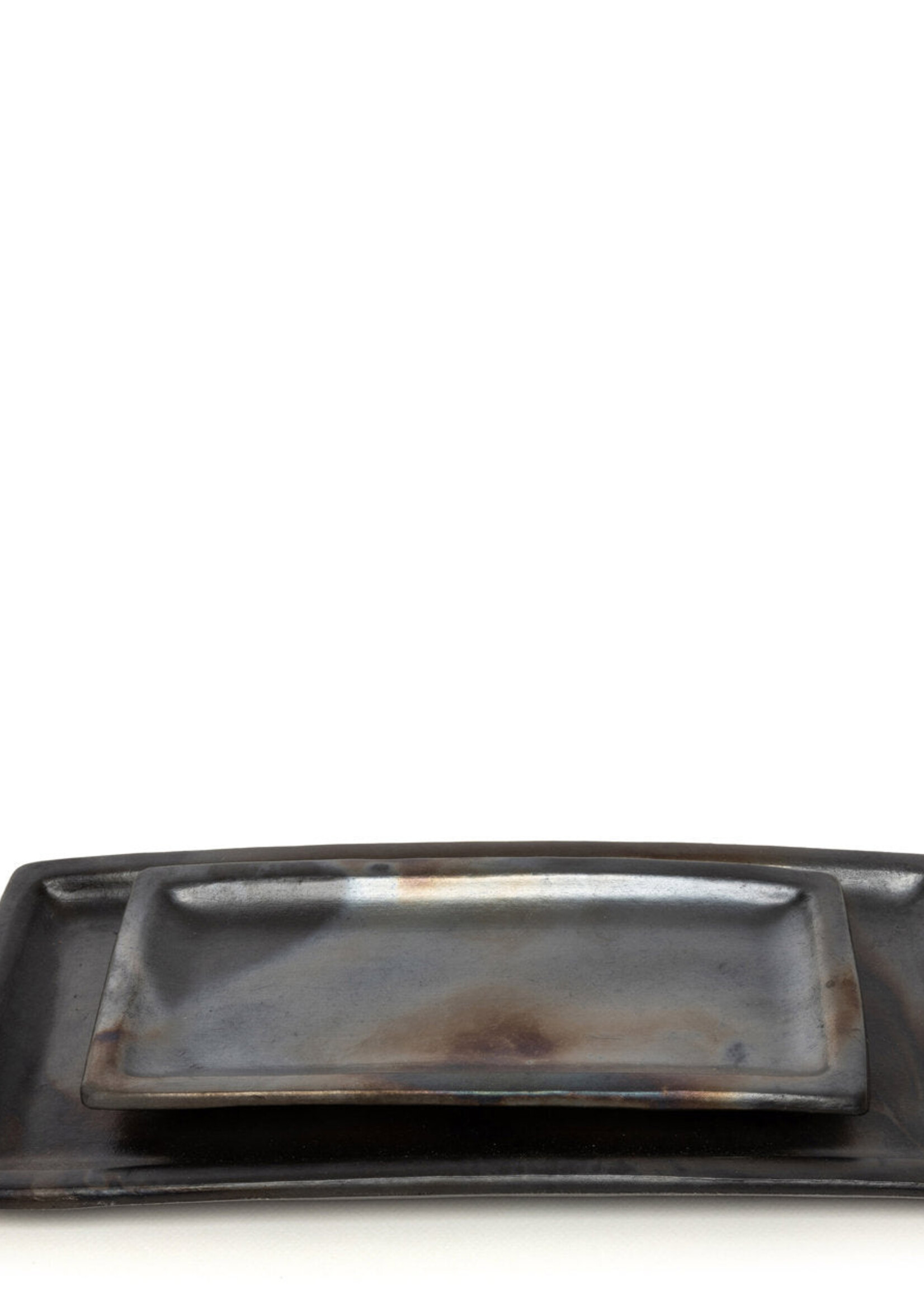 Bazar Bizar Antwerp The Burned Sushi Plate - Black - L