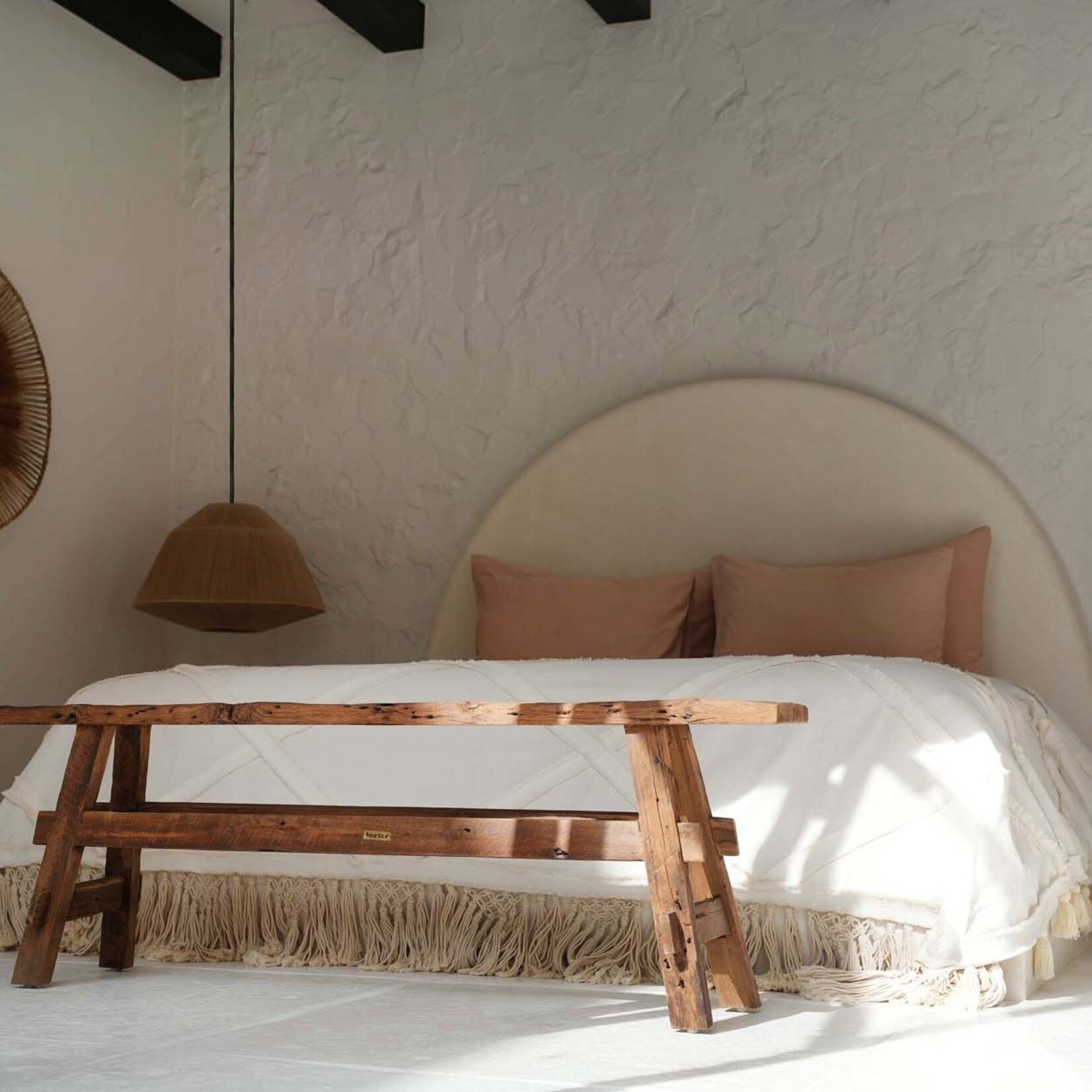 Bazar Bizar Antwerp The Berber Bed Throw - Natural