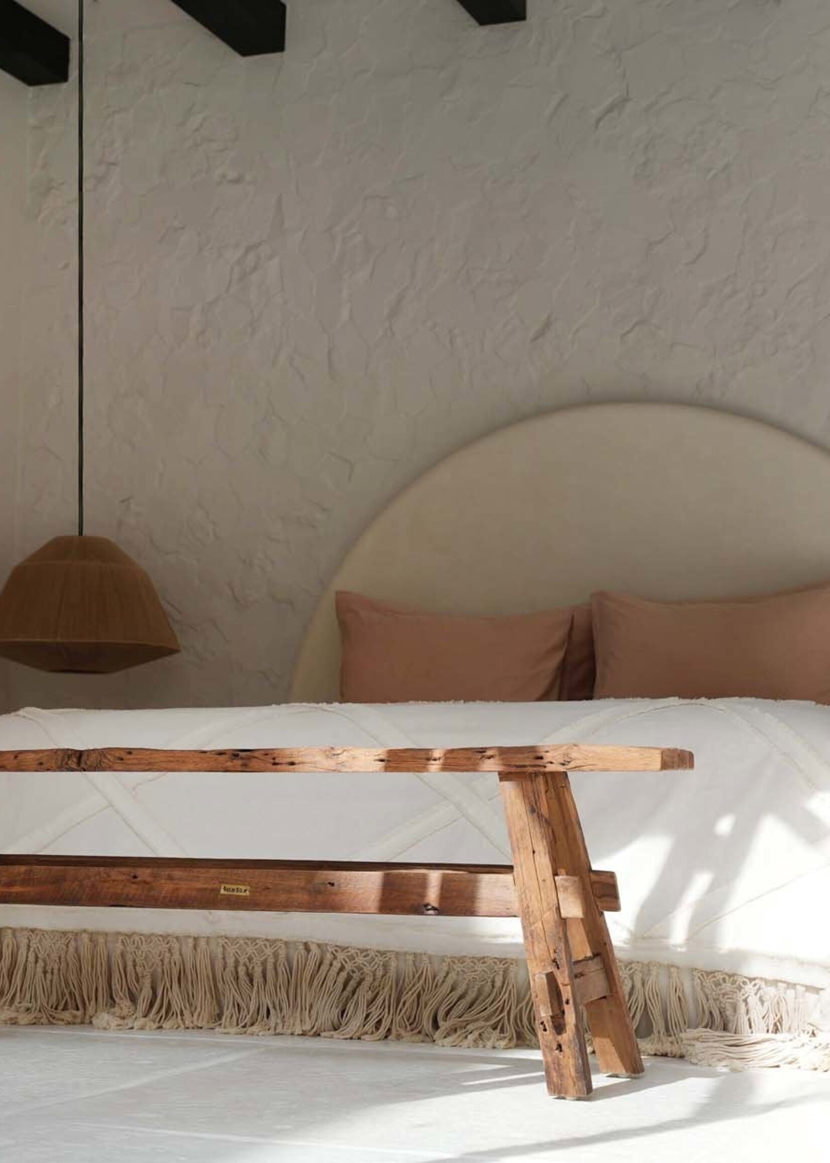 Bazar Bizar Antwerp The Berber Bed Throw - Natural