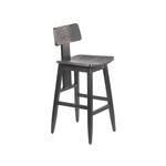 Bazar Bizar Antwerp The LovYa Bar Stool - Black