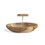 Bazar Bizar Antwerp The Candle Plate - Natural