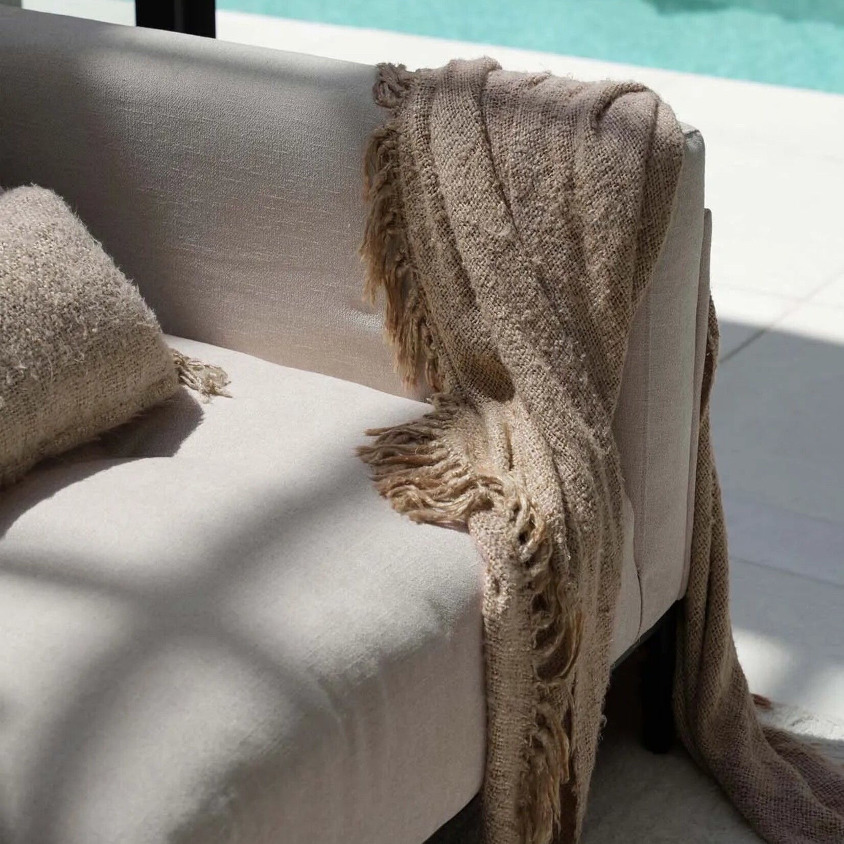Bazar Bizar Antwerp The s'il vous Plaid - Beige