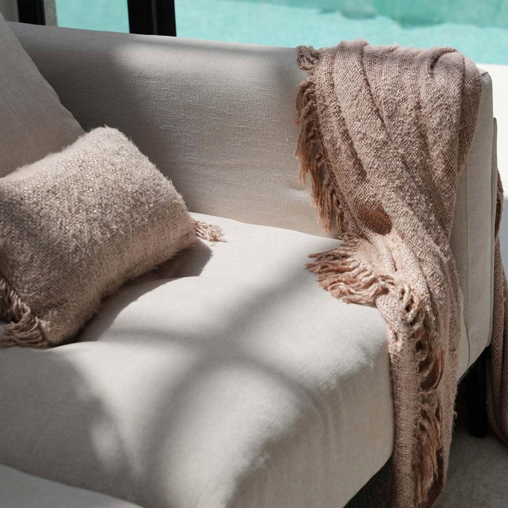 Bazar Bizar Antwerp The s'il vous Plaid - Beige