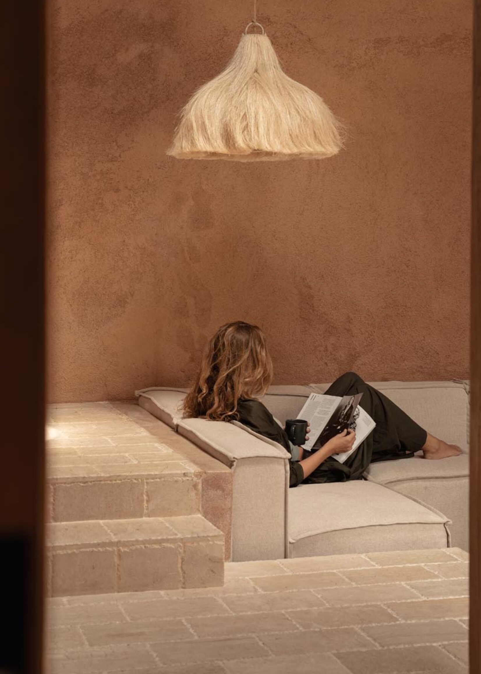 Bazar Bizar Antwerp The Rami Pendant - Natural - M