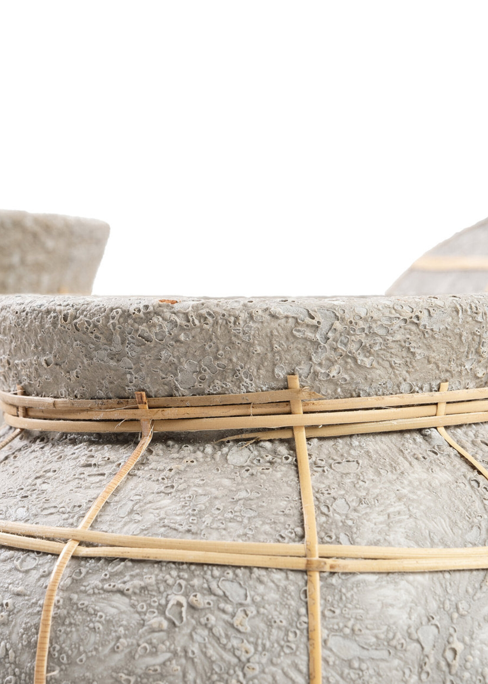 Bazar Bizar Antwerp The Belly Vase - Concrete Natural - M