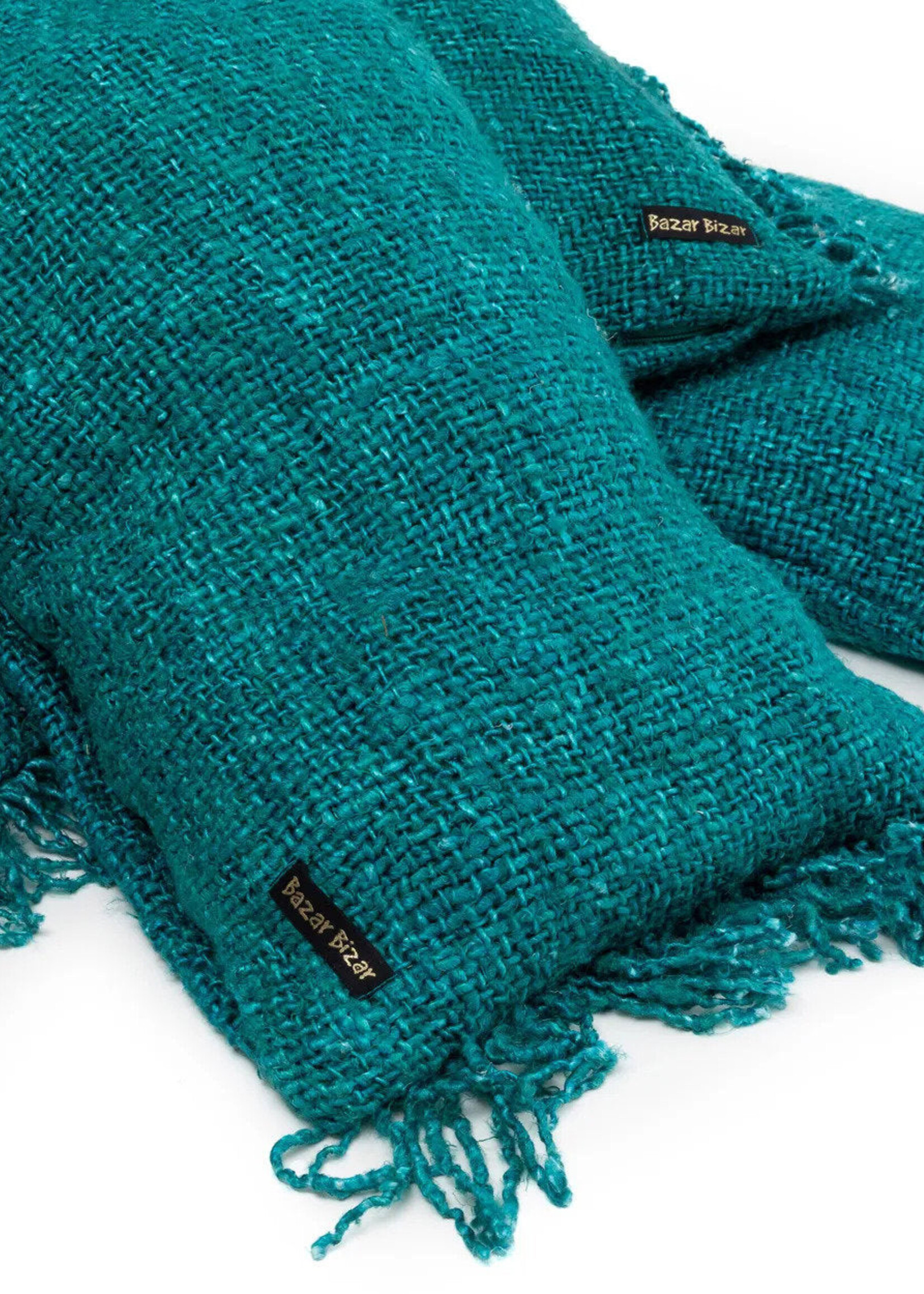 Bazar Bizar Antwerp The Oh My Gee Cushion Cover - Aqua - 35x100