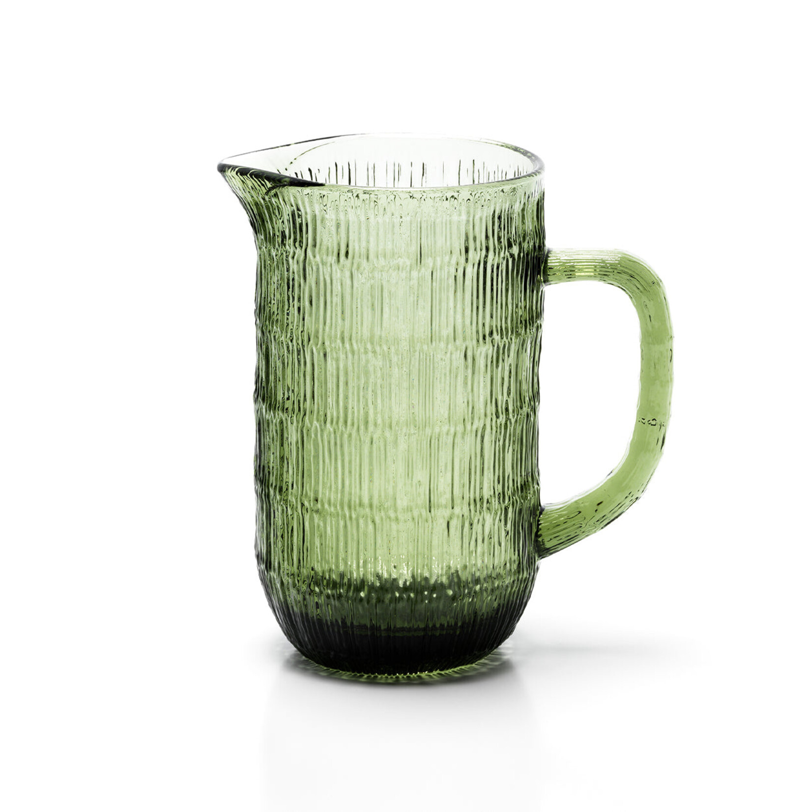 Bazar Bizar Antwerp The Moss Ripple Pitcher - Green