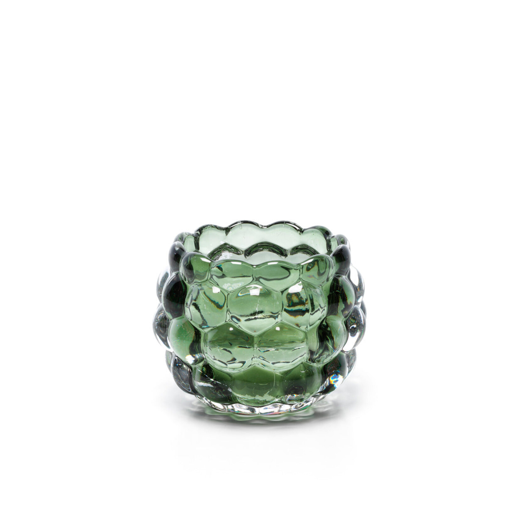 Bazar Bizar Antwerp The Bubble Glow Candle Holder - Green