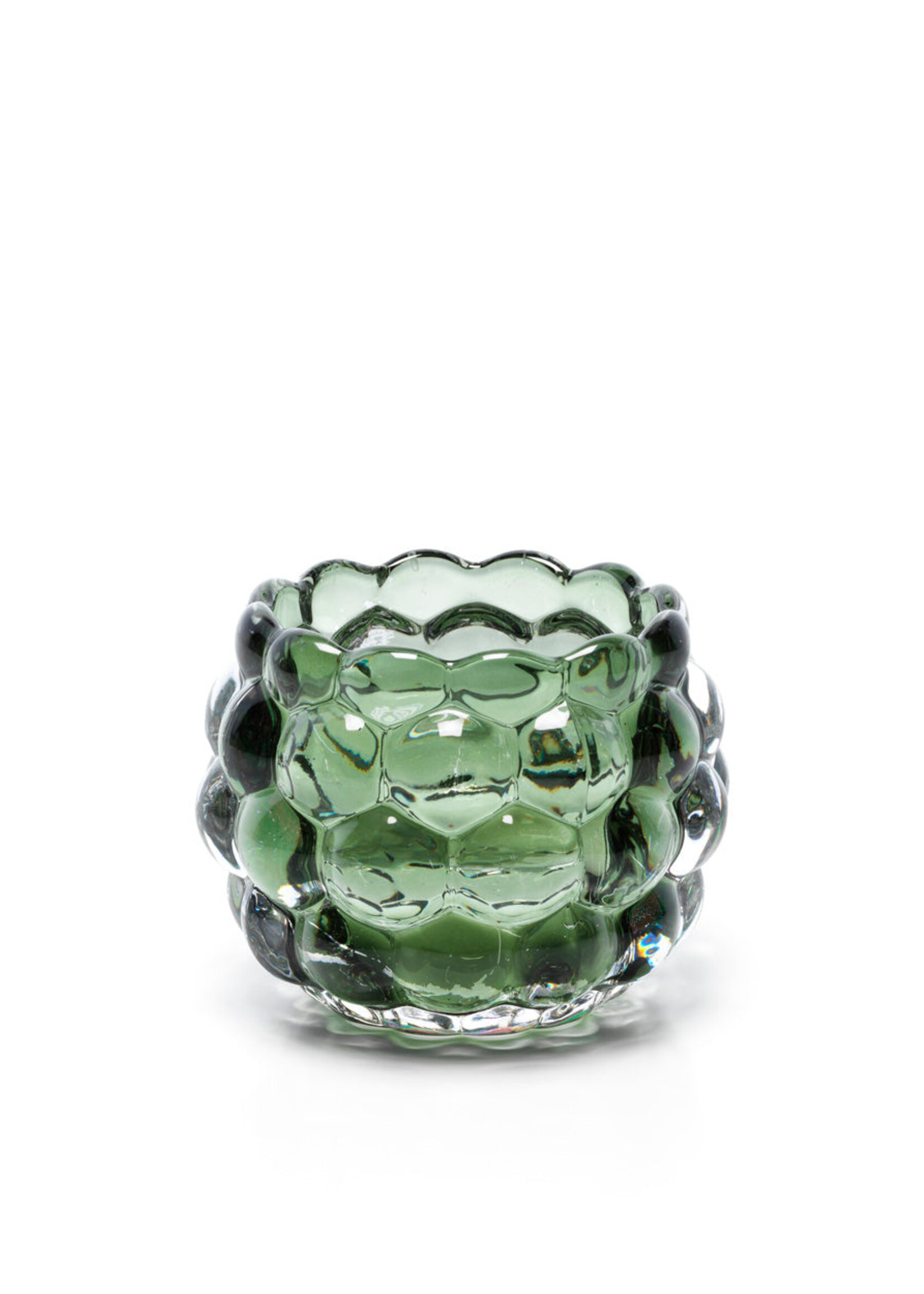 Bazar Bizar Antwerp The Bubble Glow Candle Holder - Green