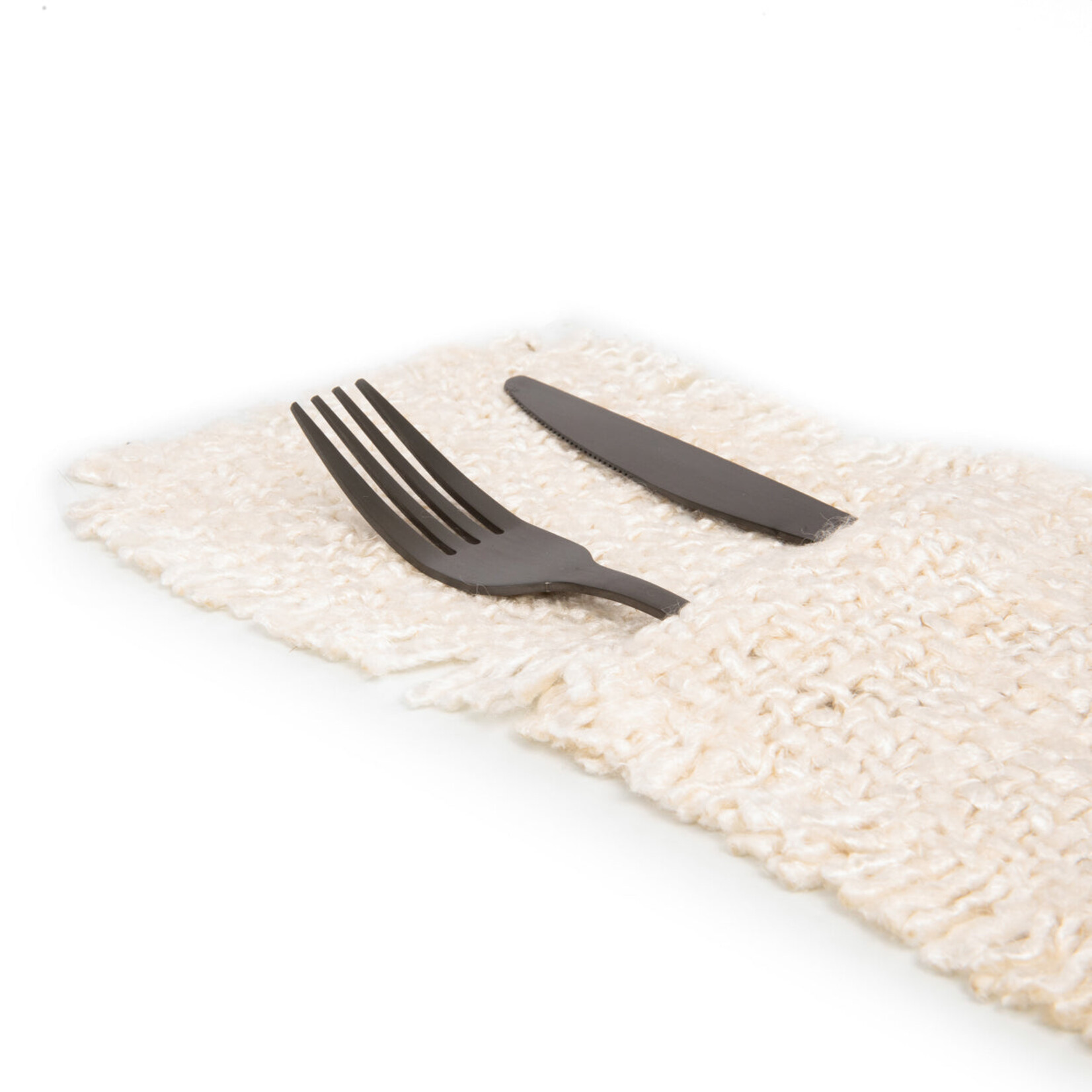 Bazar Bizar Antwerp The Oh My Gee Cutlery Holder - Cream
