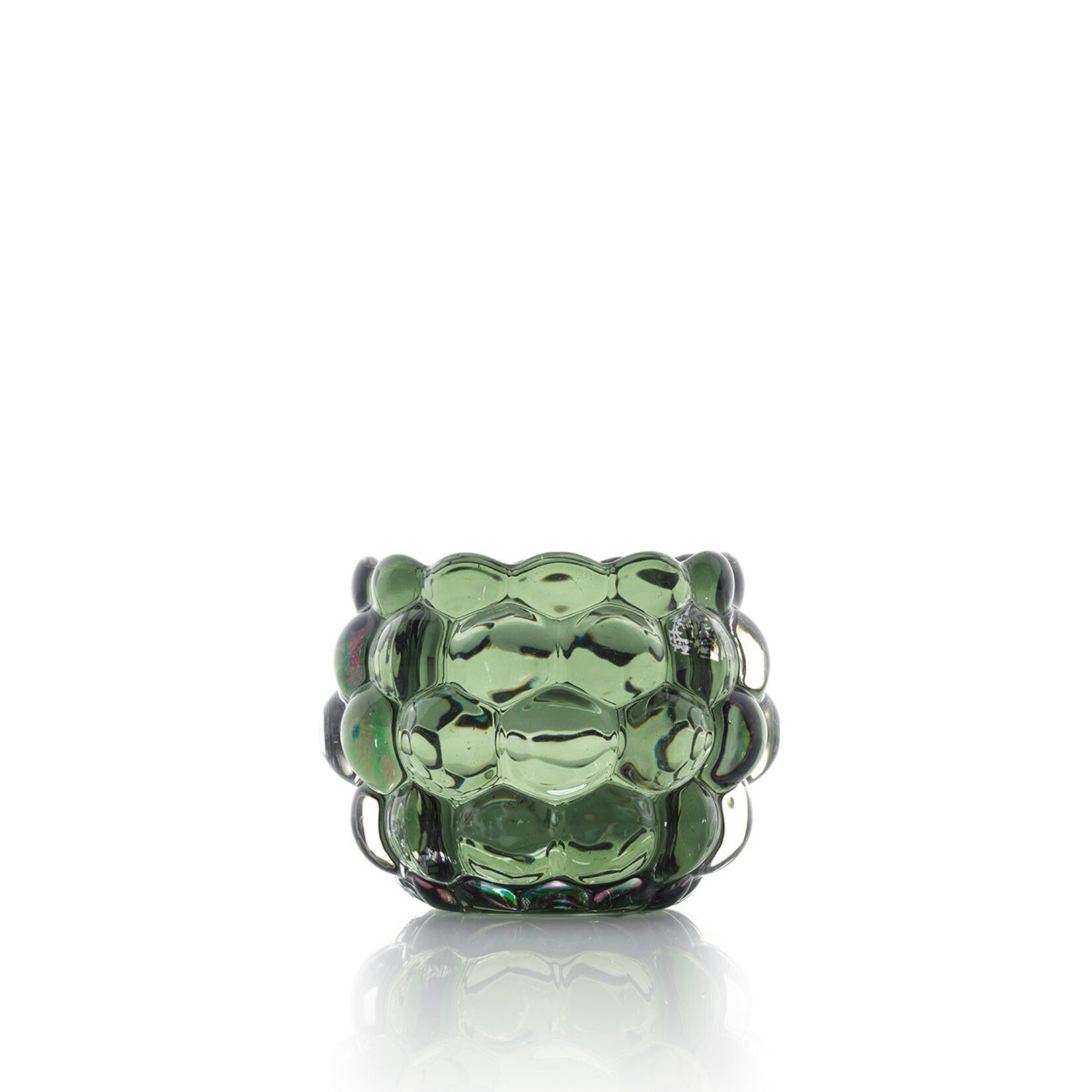 Bazar Bizar Antwerp The Bubble Glow Candle Holder - Green