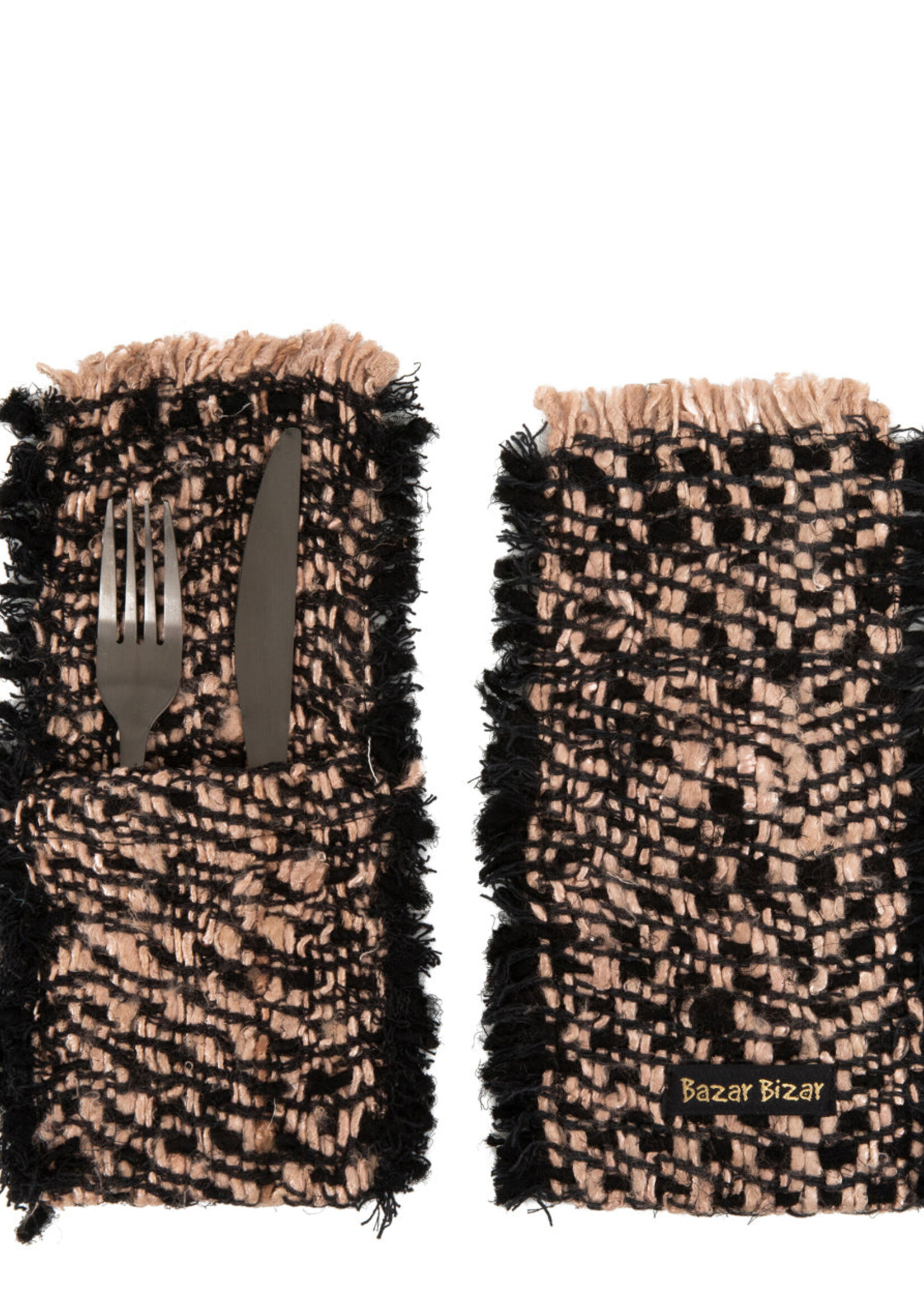 Bazar Bizar Antwerp The Oh My Gee Cutlery Holder - Black Copper