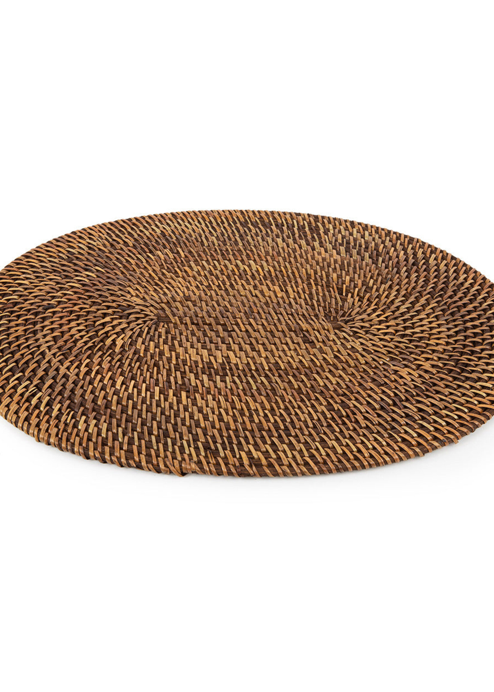 Bazar Bizar Antwerp The Colonial Oval Placemat - Natural Brown