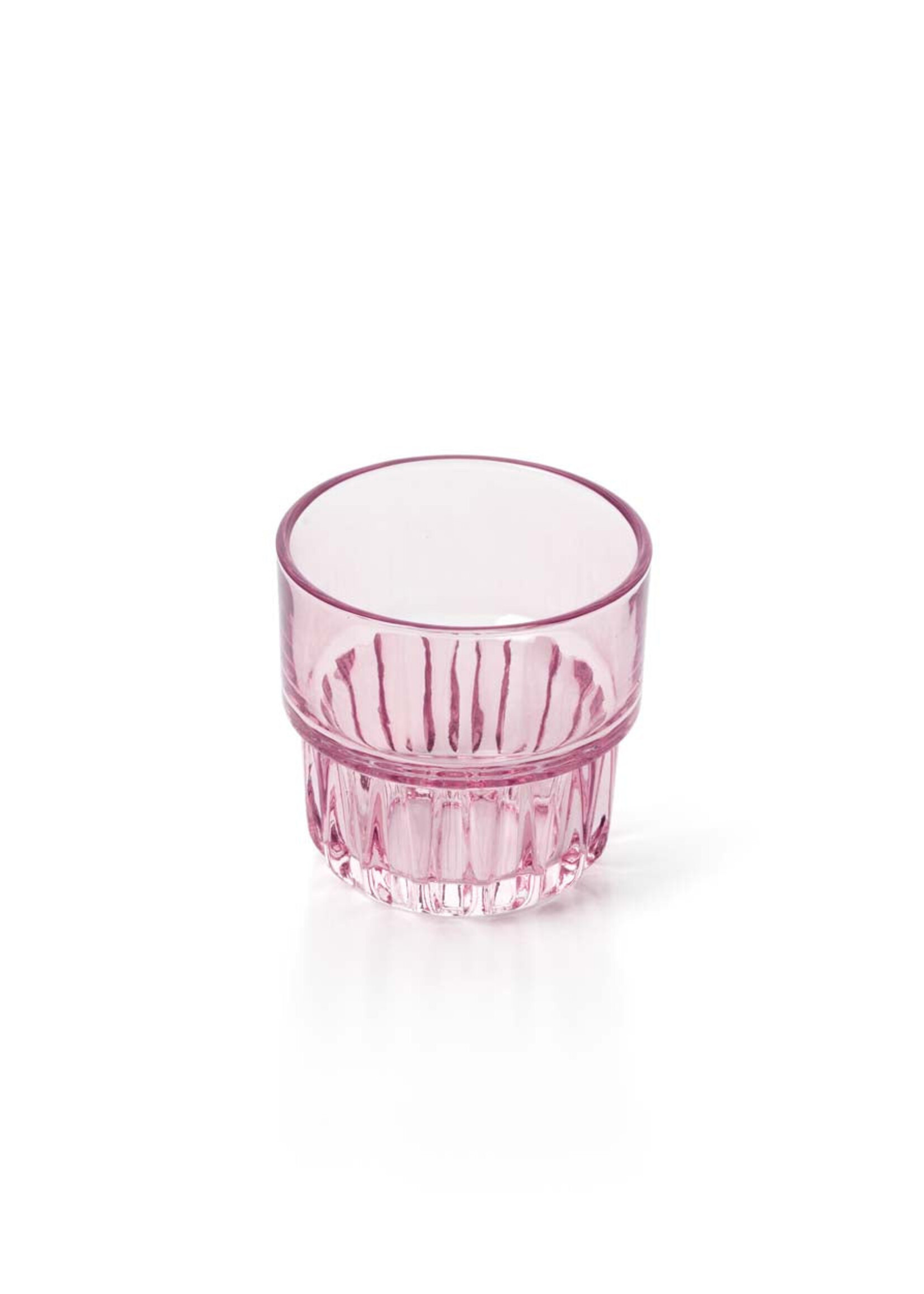 Bazar Bizar Antwerp The Faceted Tumbler - Blush