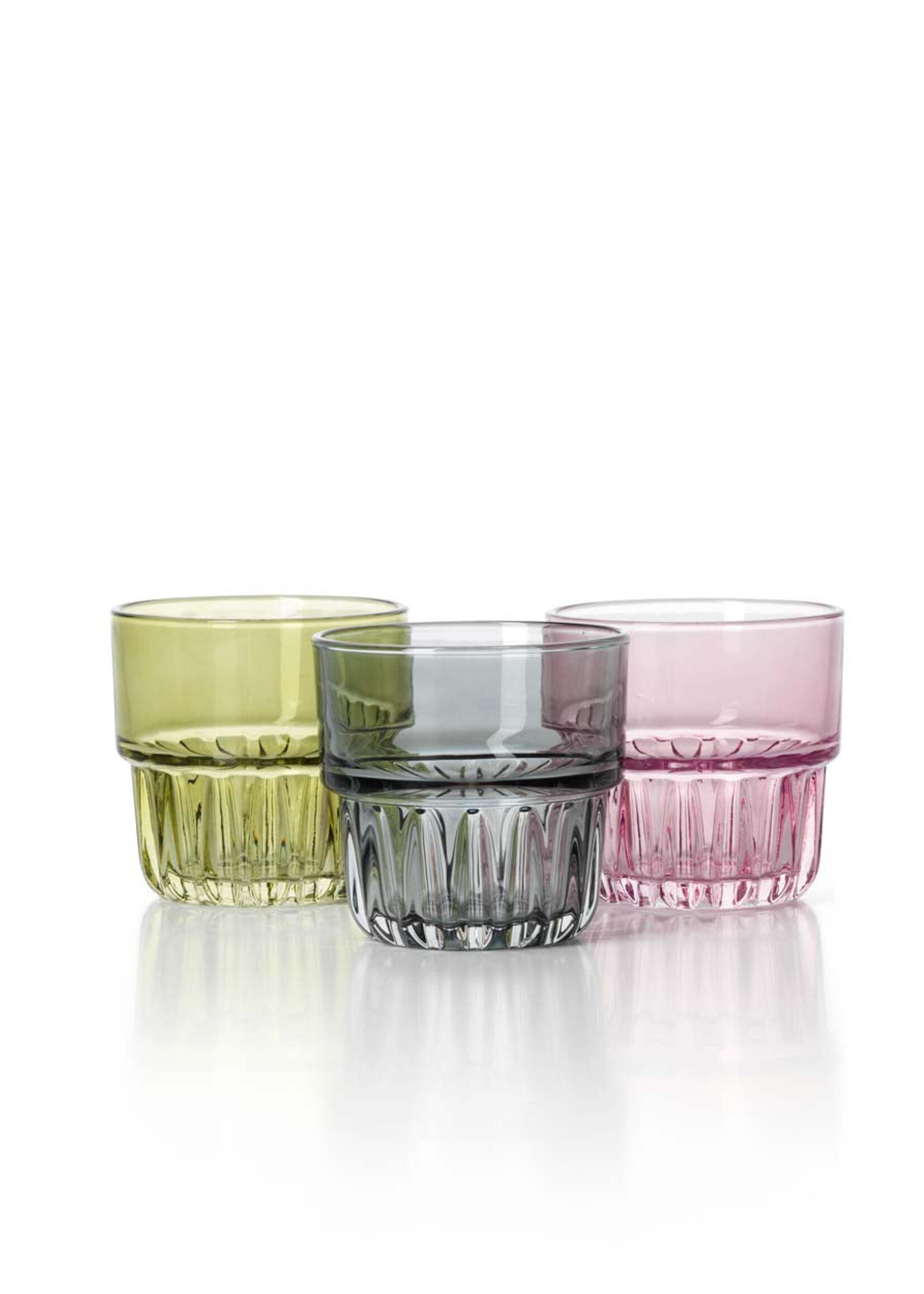 Bazar Bizar Antwerp The Faceted Tumbler - Blush