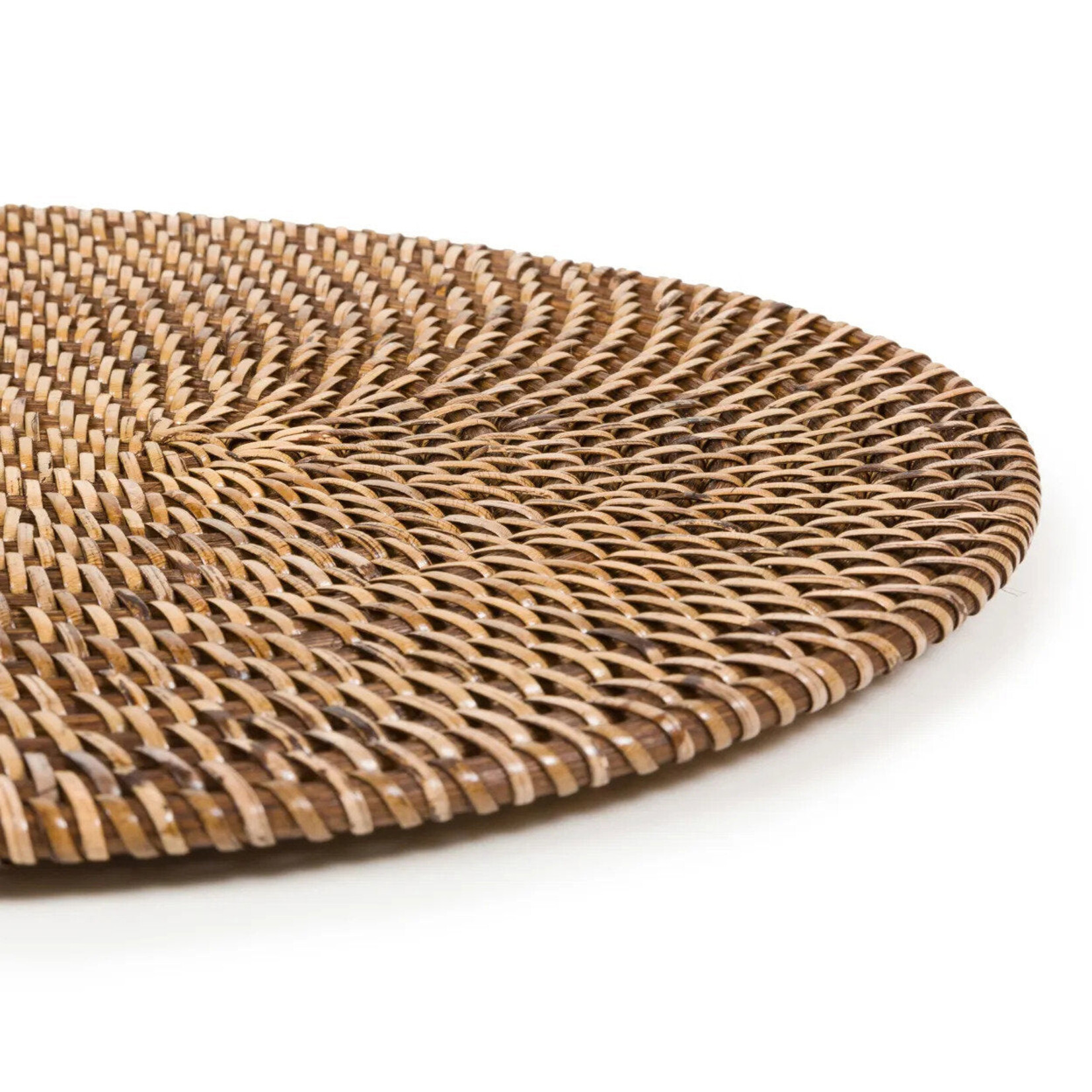 Bazar Bizar Antwerp The Colonial Oval Placemat - Natural Brown
