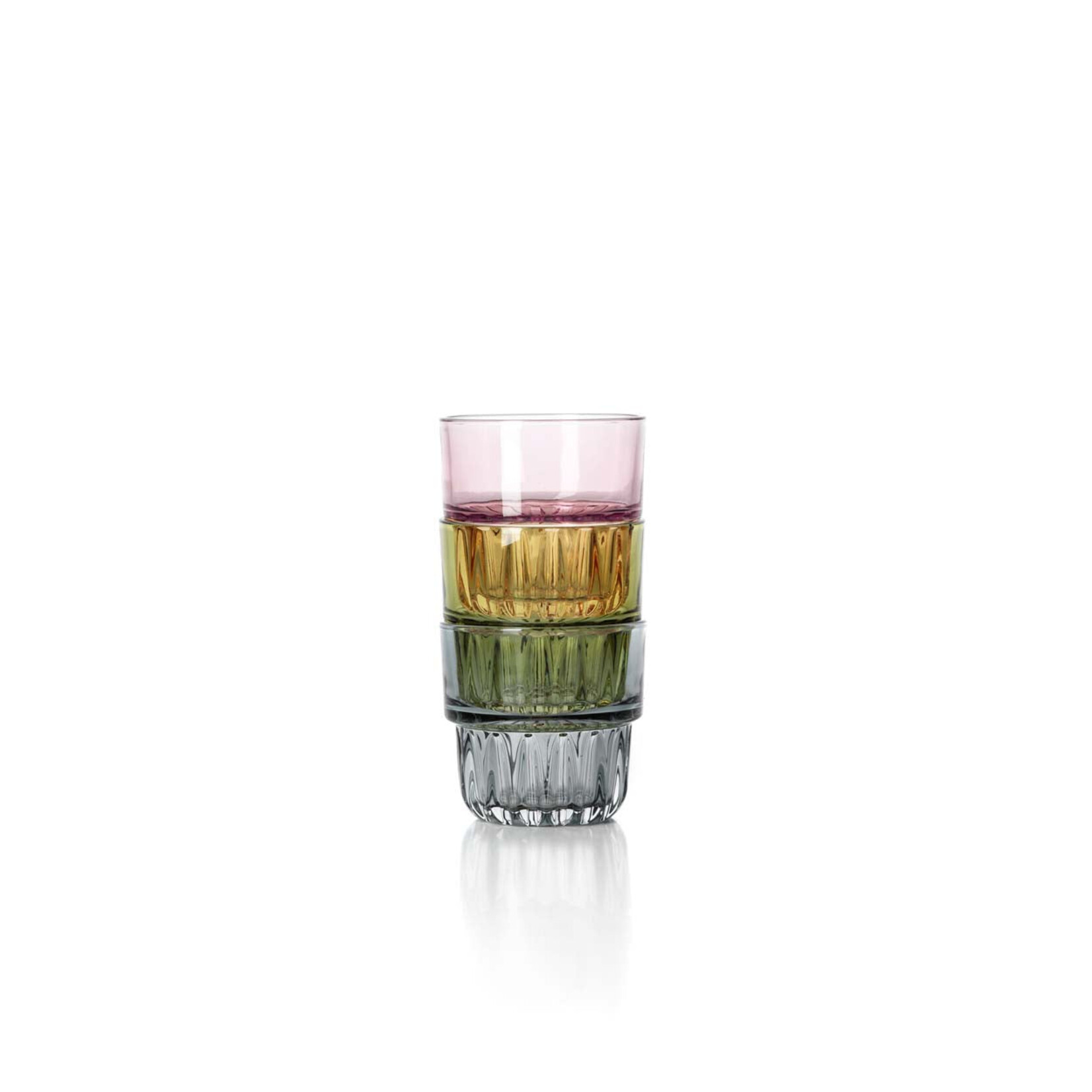 Bazar Bizar Antwerp The Faceted Tumbler - Blush