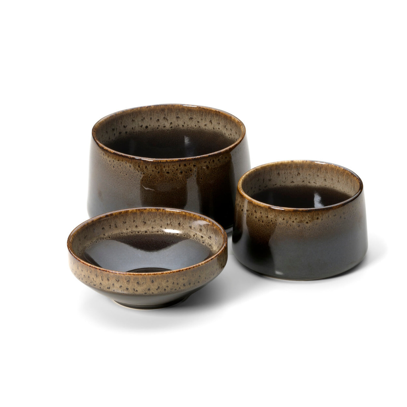 Bazar Bizar Antwerp The Kyoto Low Bowl - Dark Brown Mud - M