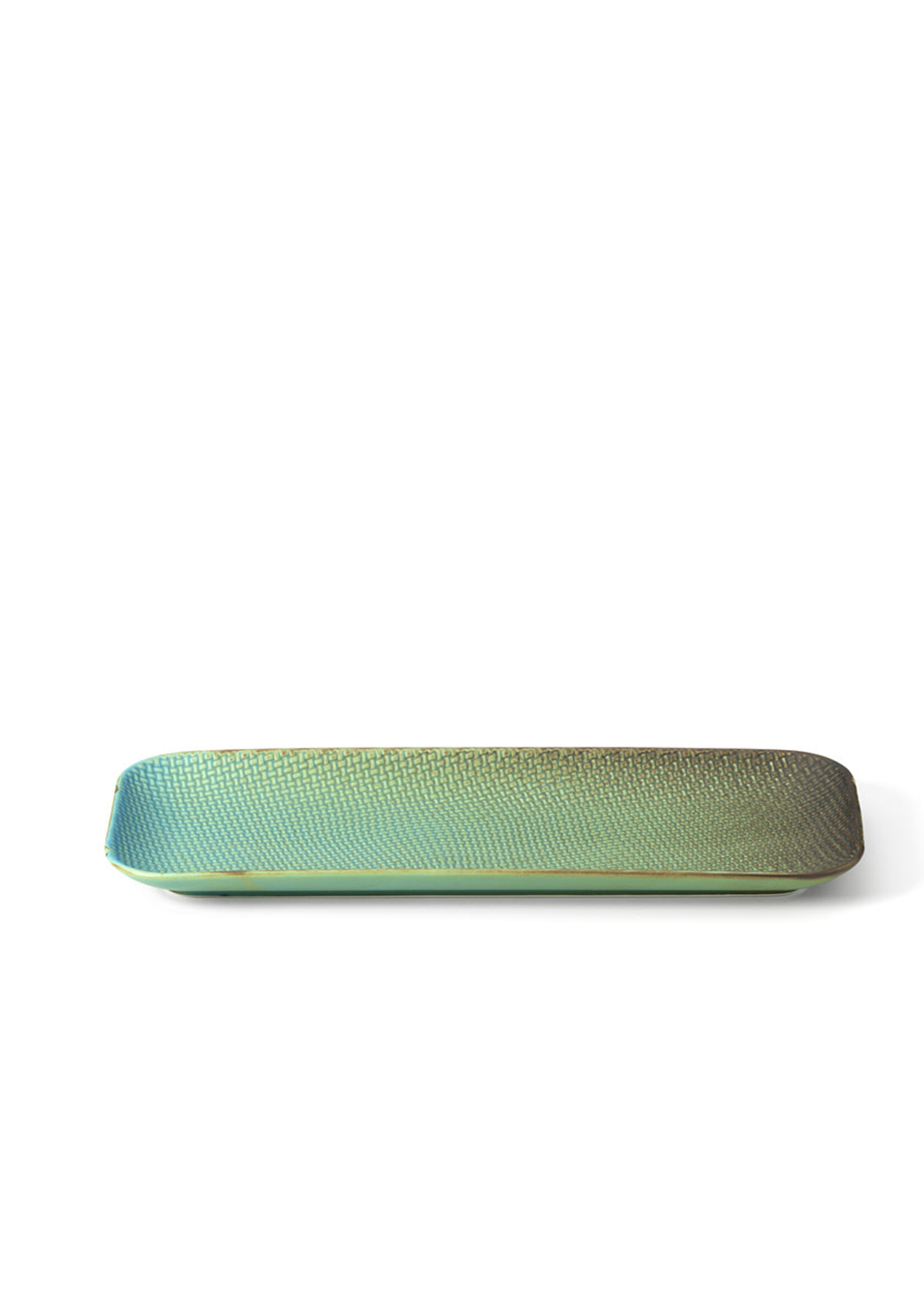 Bazar Bizar Antwerp The Lagoon Rectangular Plate - M