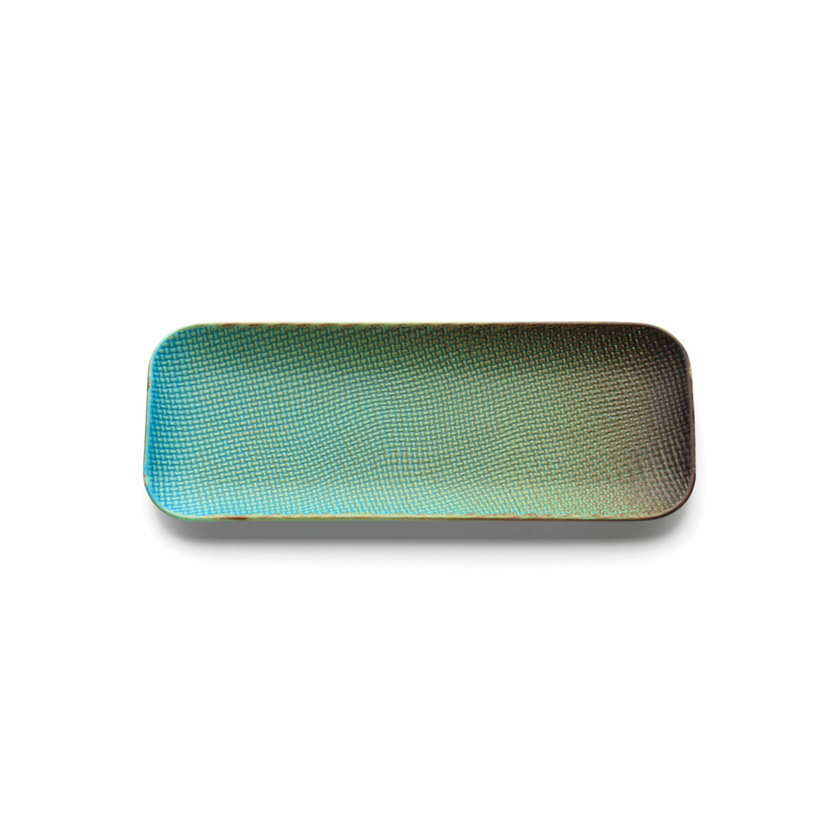 Bazar Bizar Antwerp The Lagoon Rectangular Plate - M