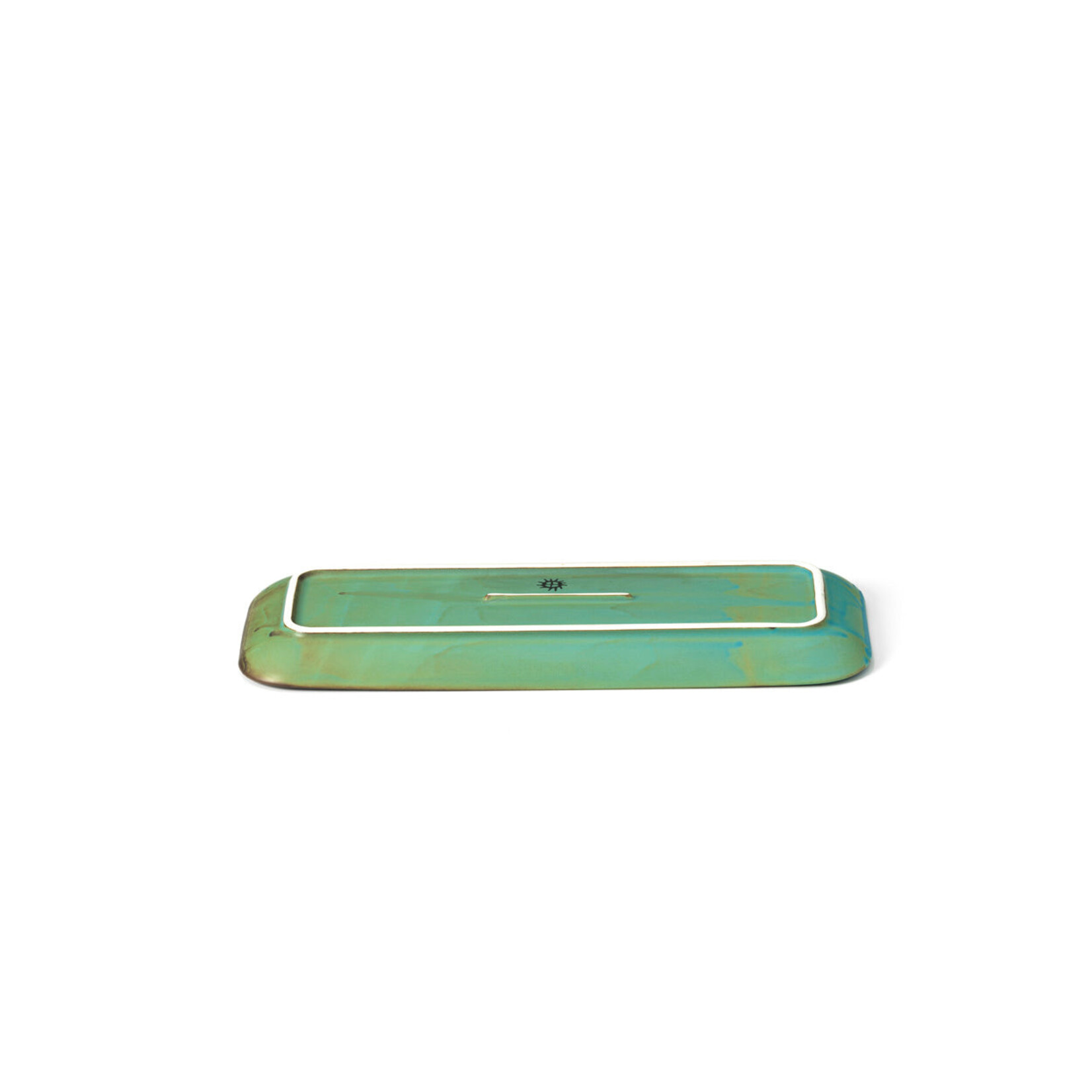Bazar Bizar Antwerp The Lagoon Rectangular Plate - M
