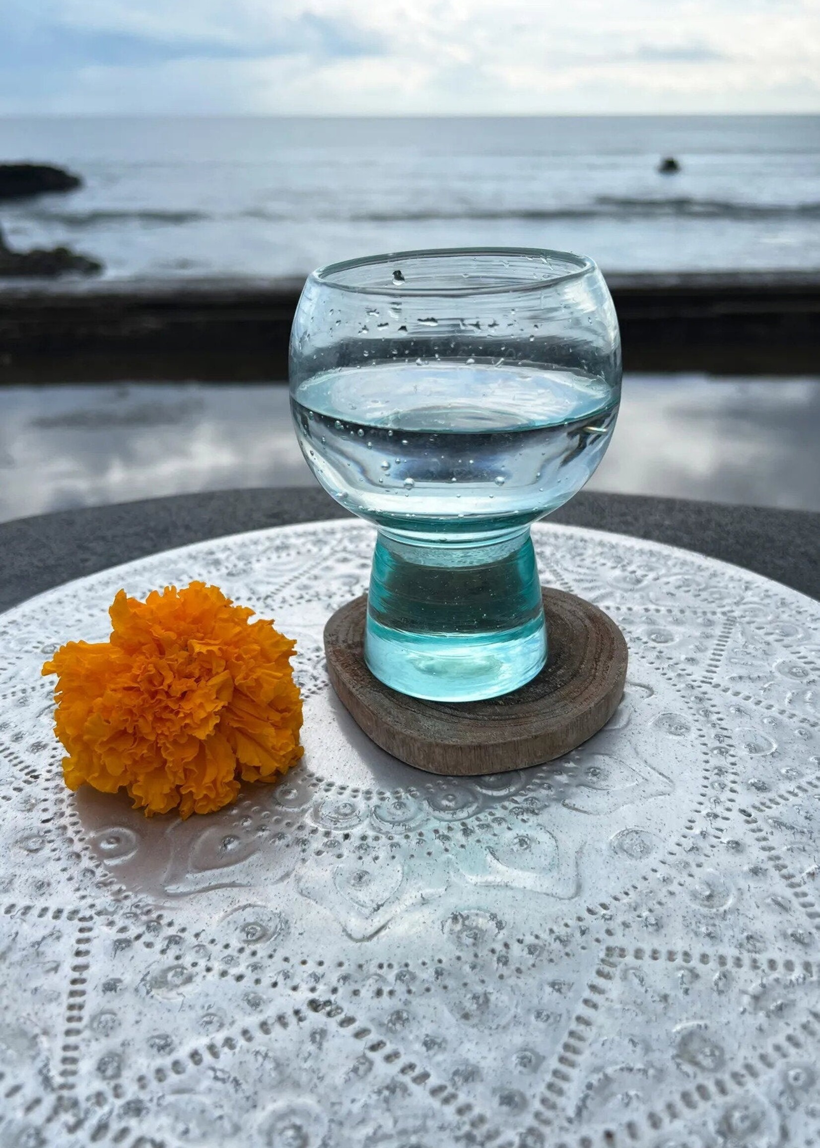 Bazar Bizar Antwerp The Teak Root Boho Coaster