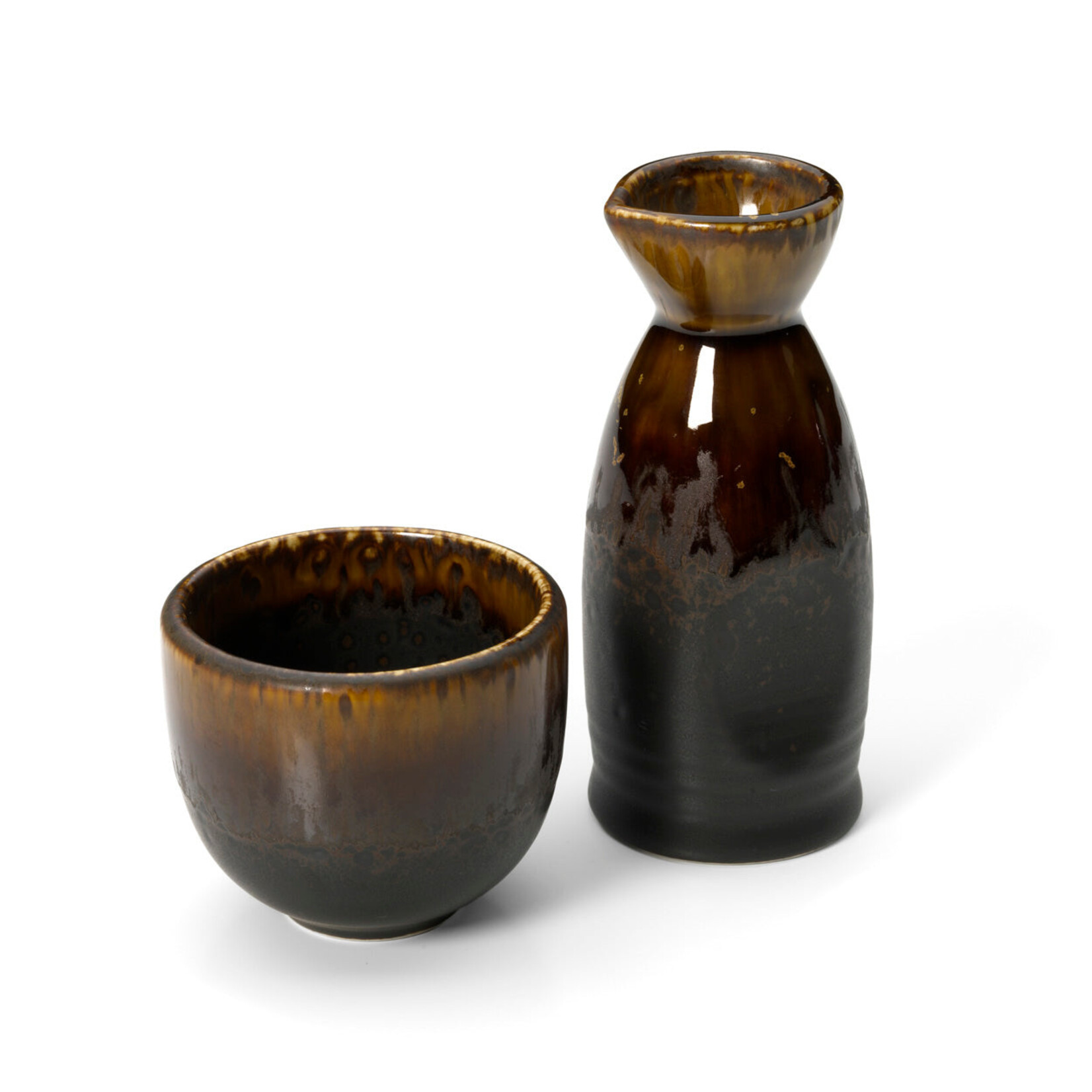 Bazar Bizar Antwerp The Merapi Saké Pourer - Brown