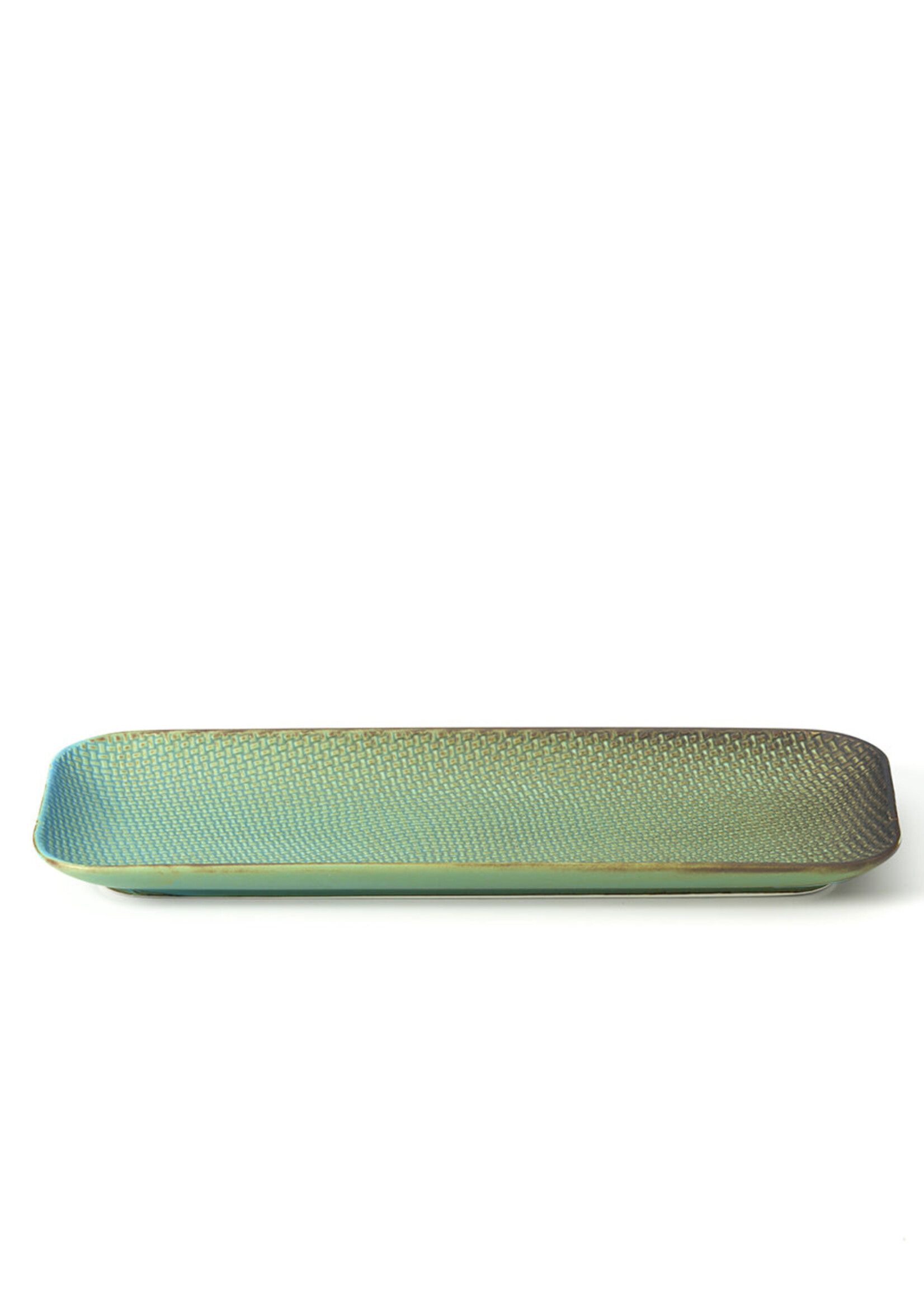 Bazar Bizar Antwerp The Lagoon Rectangular Plate - L
