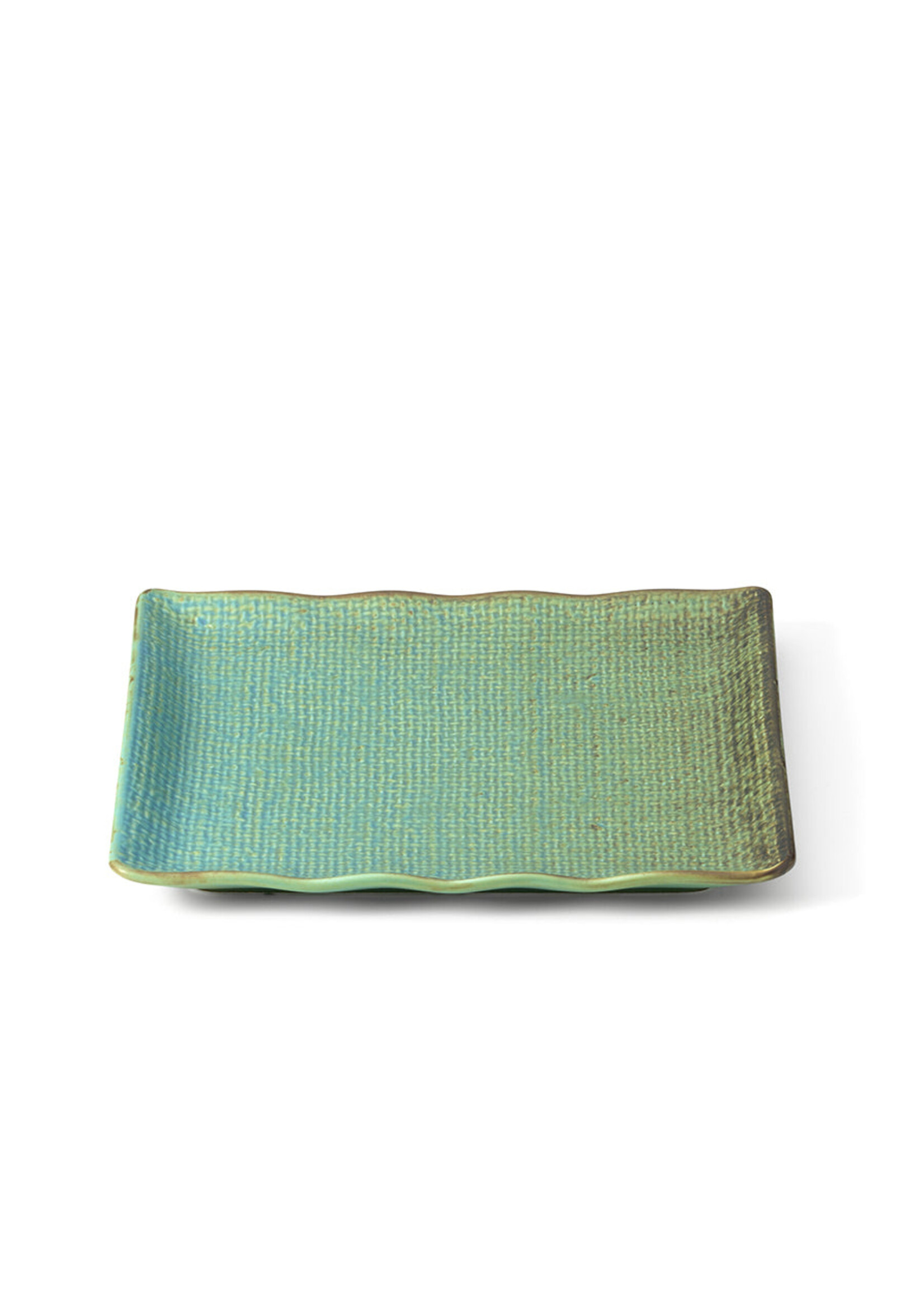Bazar Bizar Antwerp The Lagoon Square Plate - M