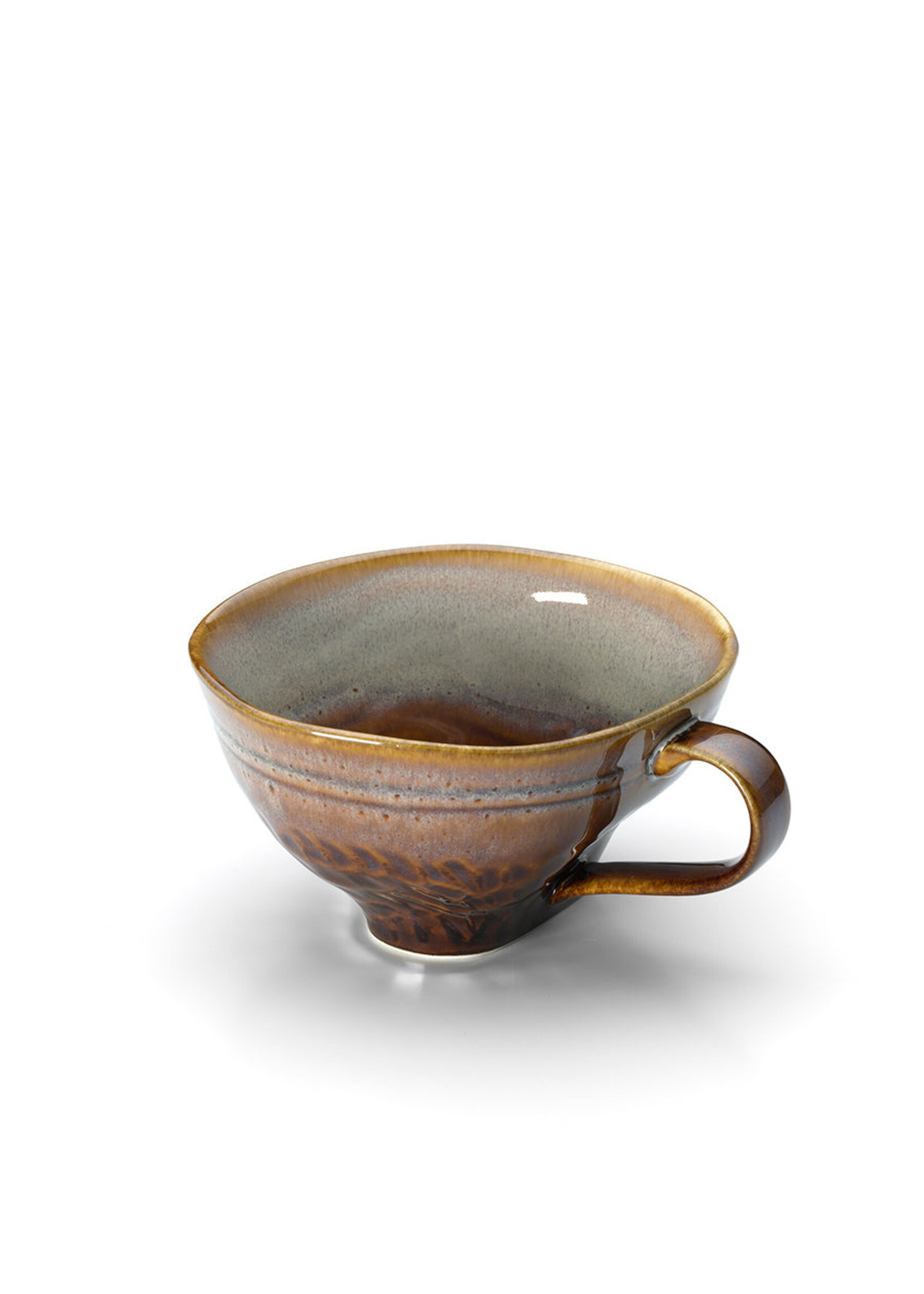 Bazar Bizar Antwerp The Smoked Horizon Mug - Brown Grey - M
