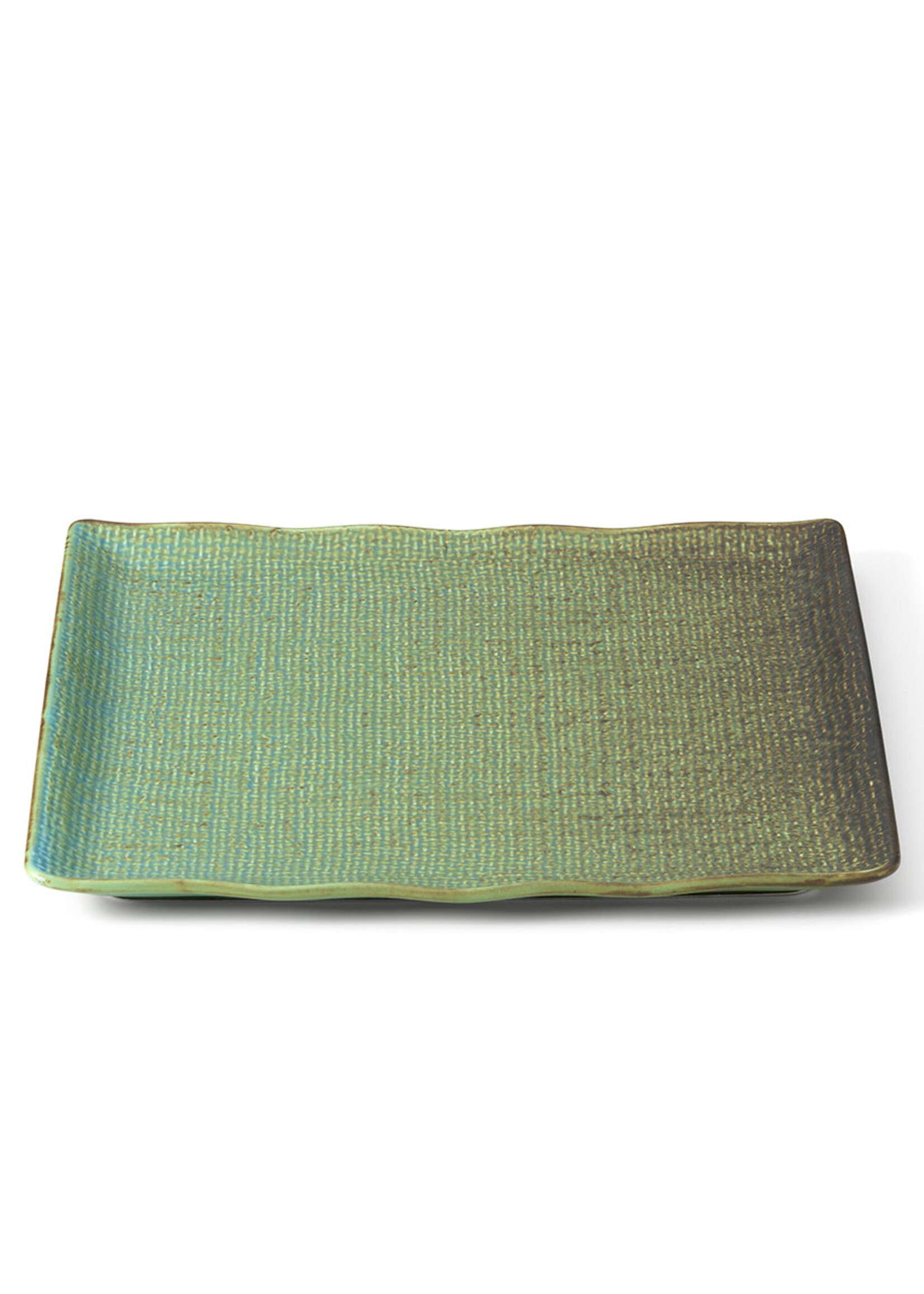 Bazar Bizar Antwerp The Lagoon Square Plate - L