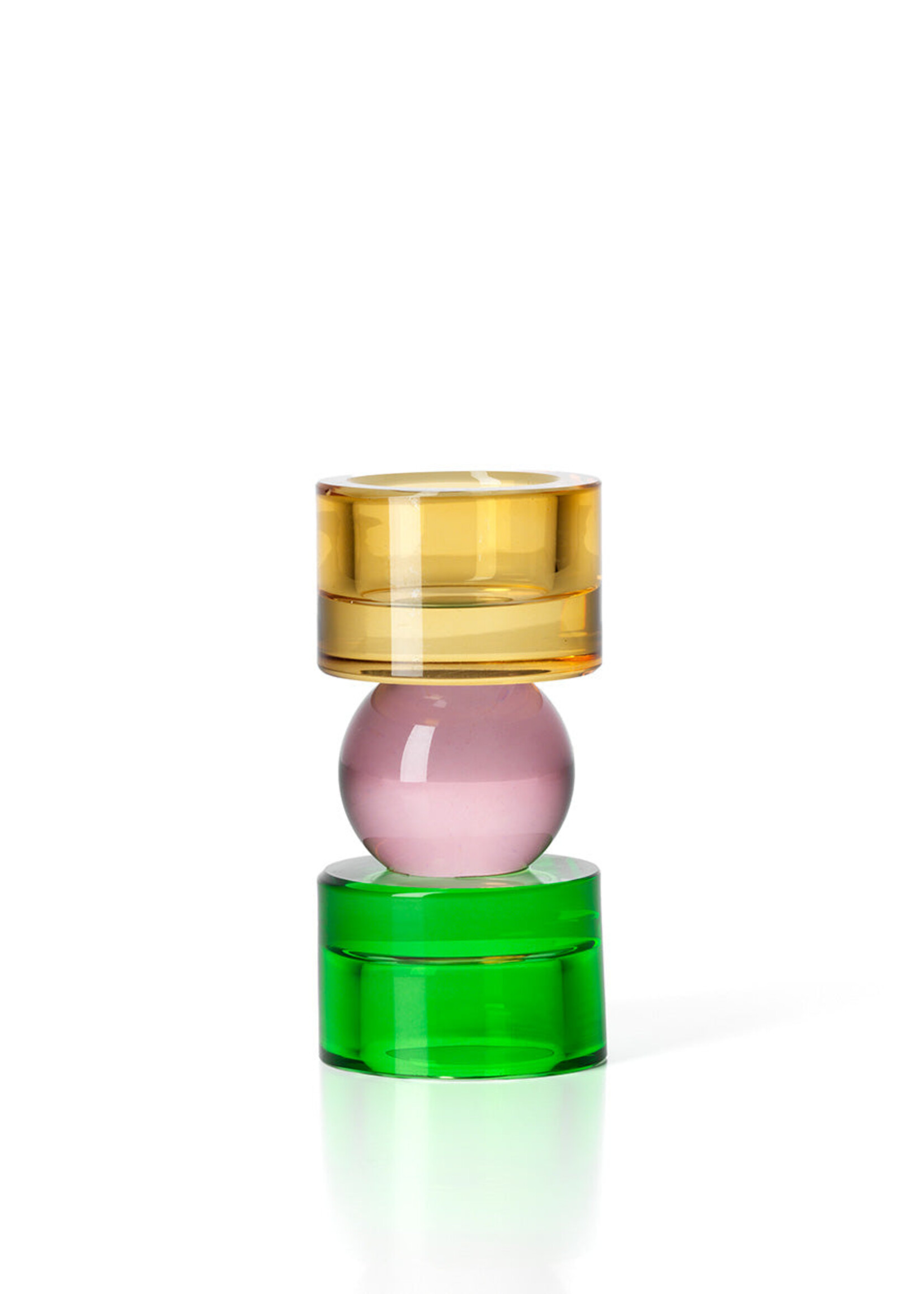 Bazar Bizar Antwerp The Solar Jewel Candle Holder - Low