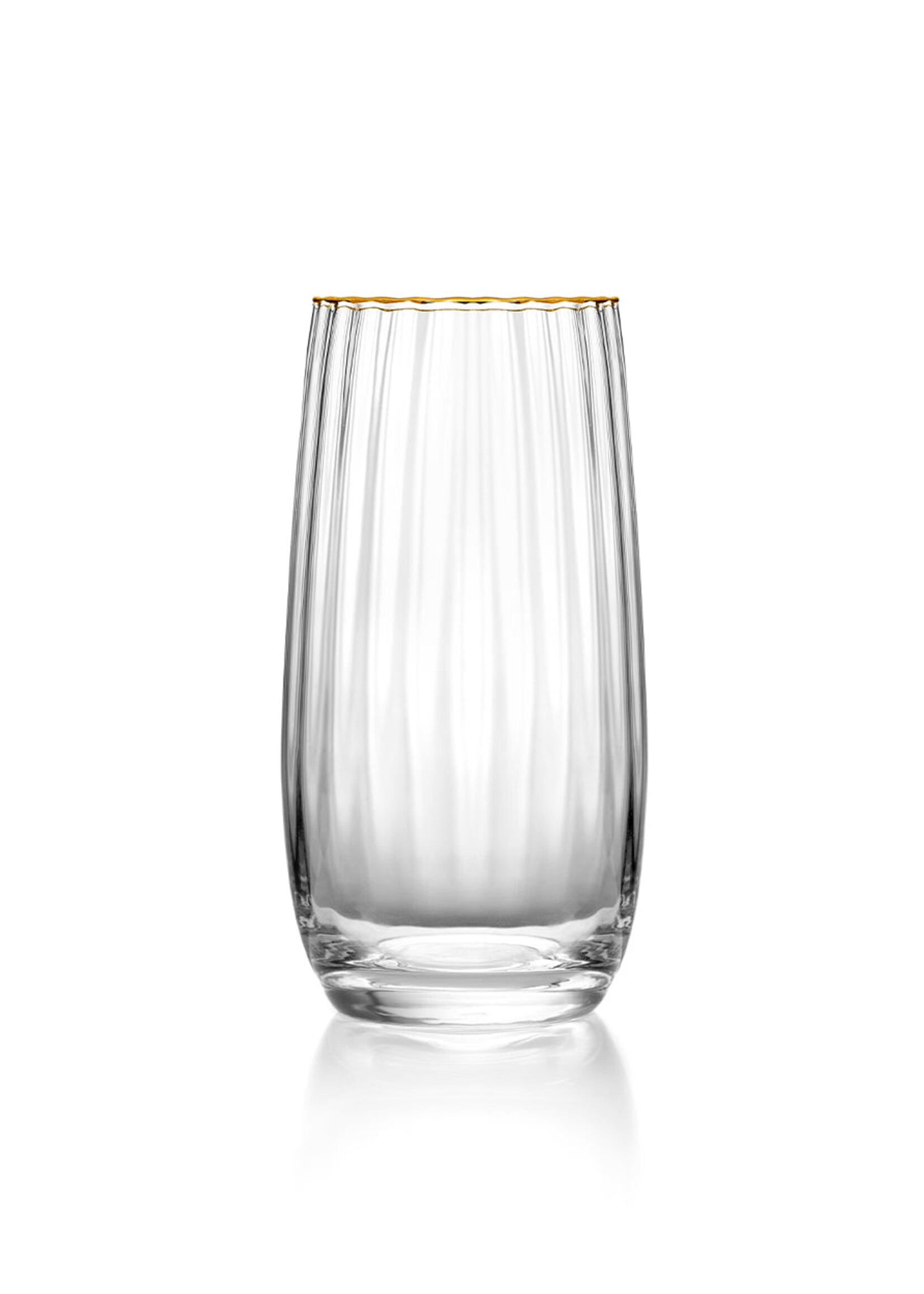 Bazar Bizar Antwerp The Golden Rim Highball - Natural Gold