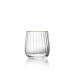 Bazar Bizar Antwerp The Golden Rim Tumbler - Natural Gold