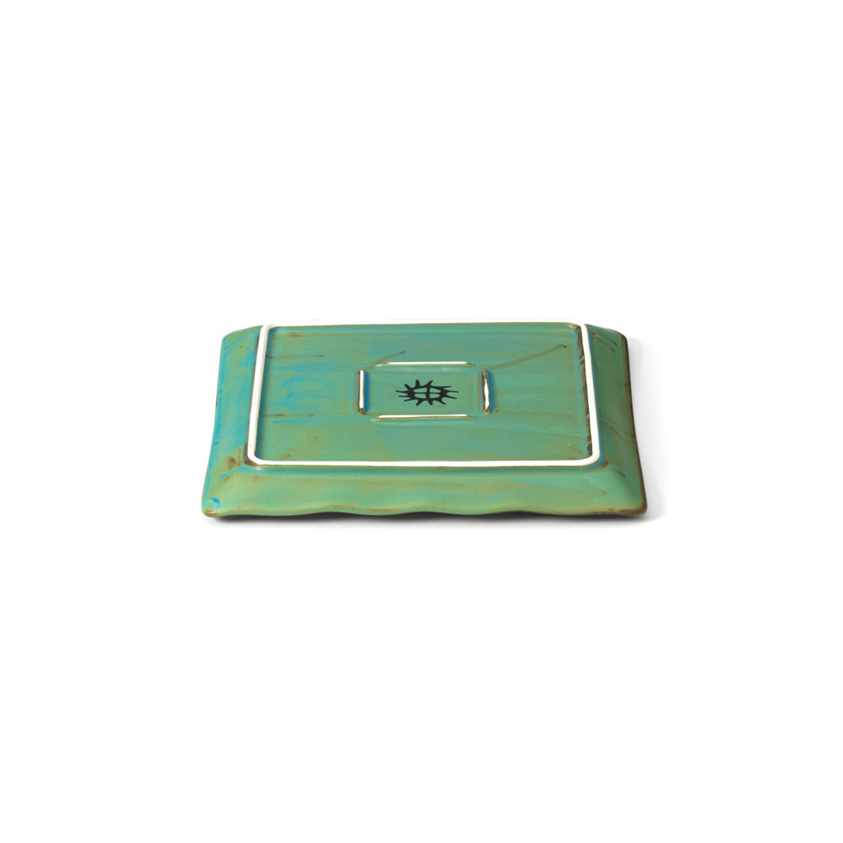 Bazar Bizar Antwerp The Lagoon Square Plate - M