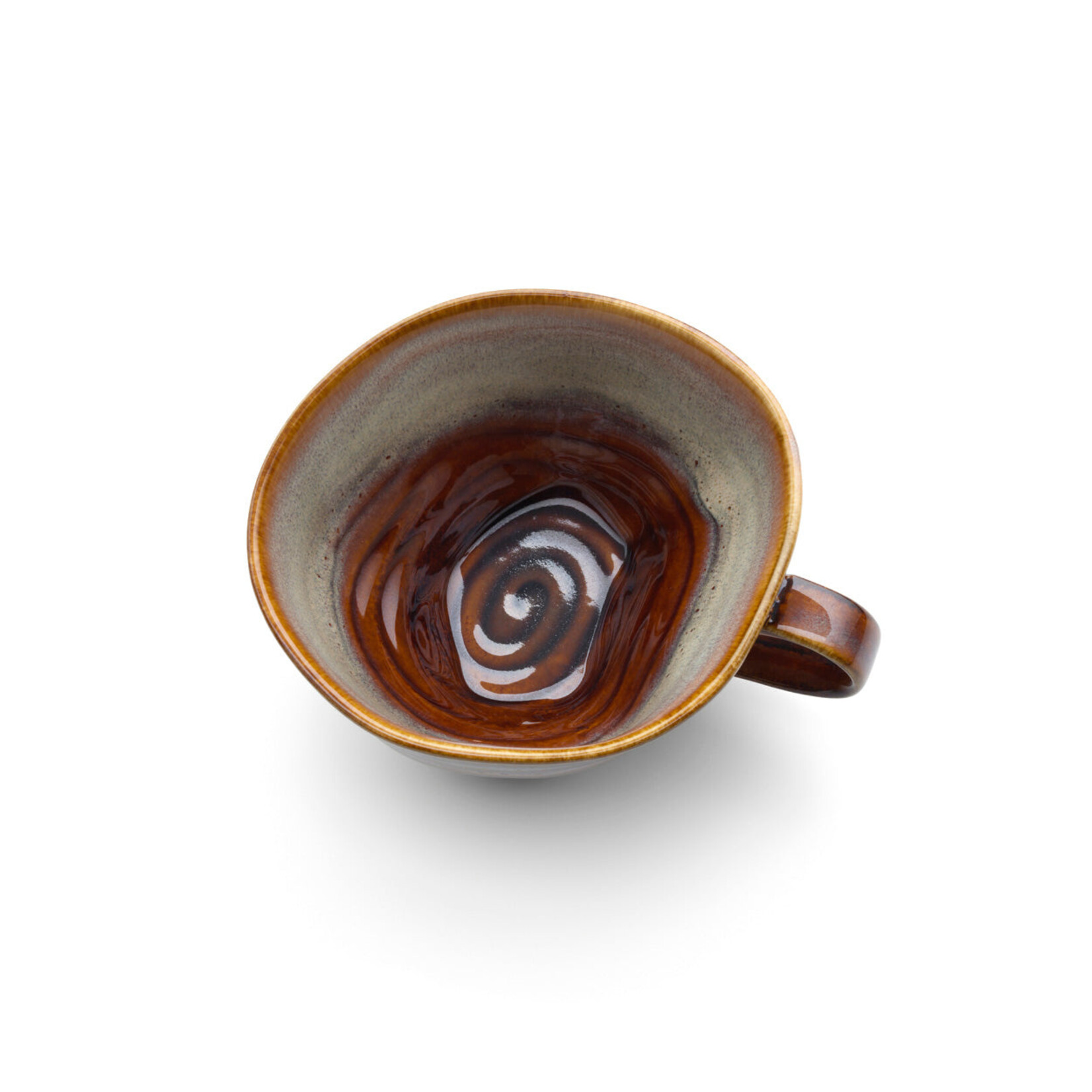 Bazar Bizar Antwerp The Smoked Horizon Mug - Brown Grey - M