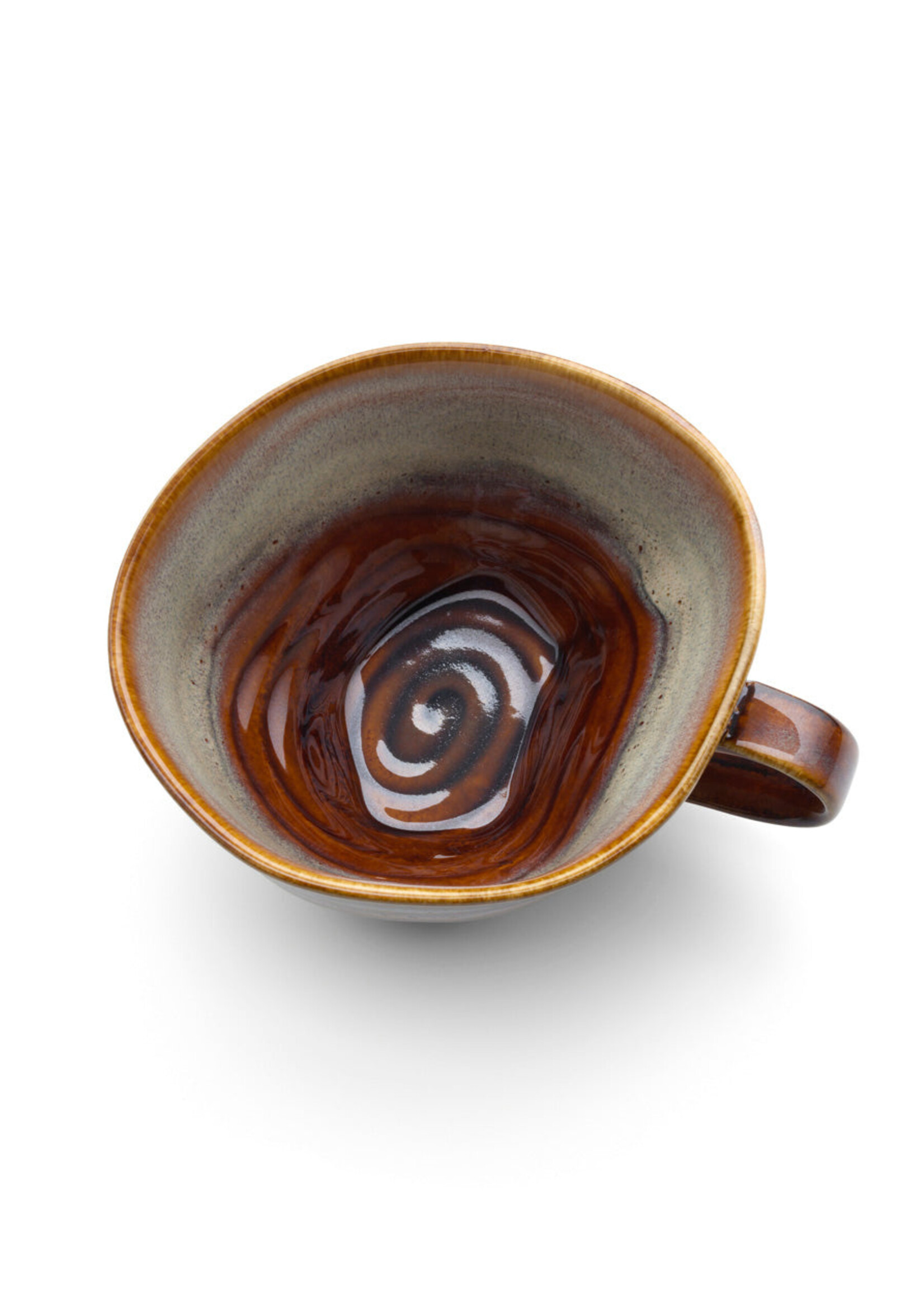 Bazar Bizar Antwerp The Smoked Horizon Mug - Brown Grey - M